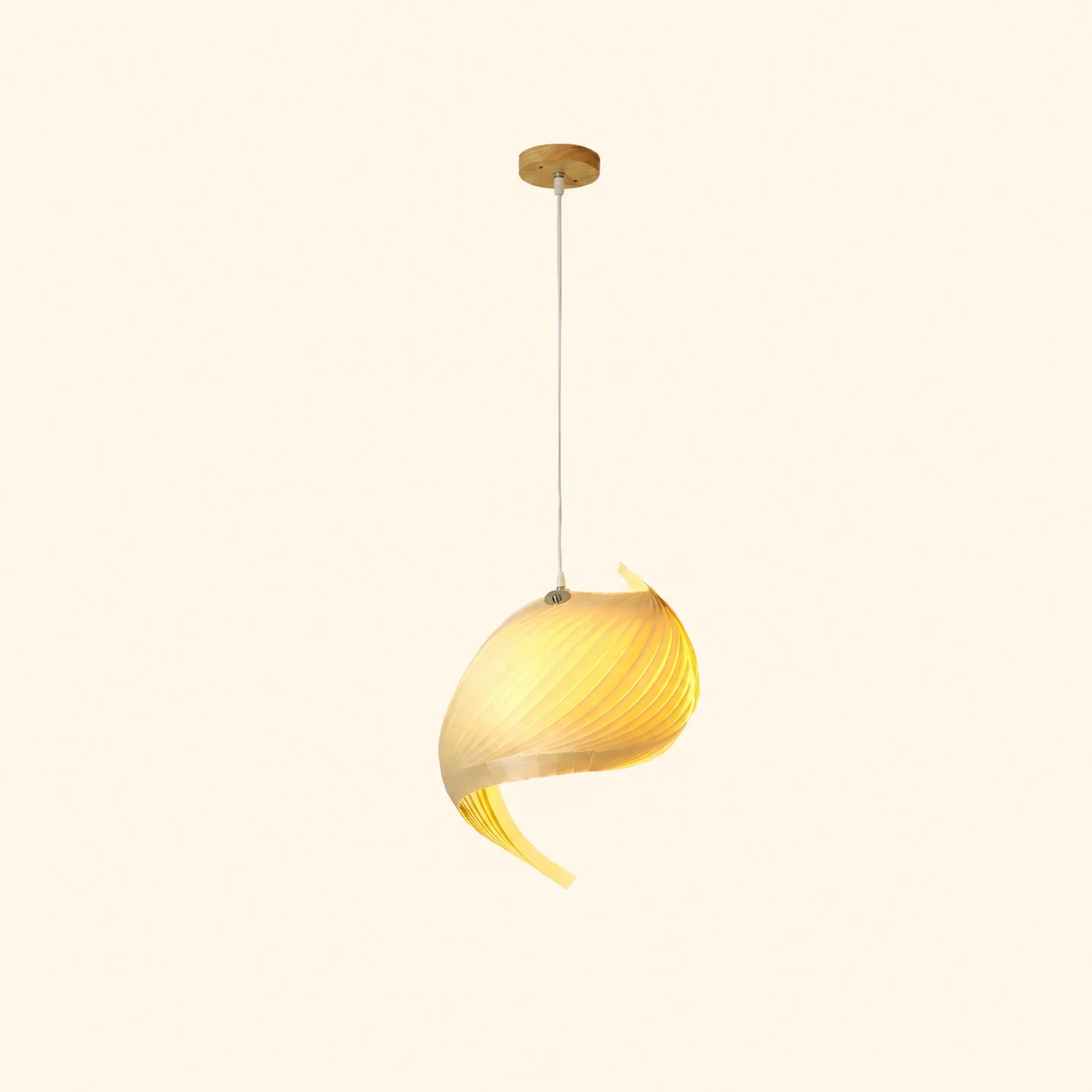 Ozawa Pendelleuchte, Holz - Lumpaz