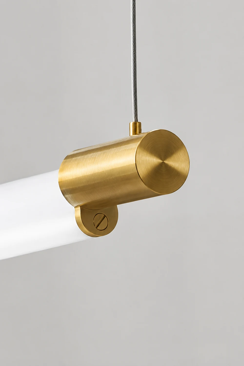 Edge Pendelleuchte, Aluminium & PVC, L 120CM - Lumpaz