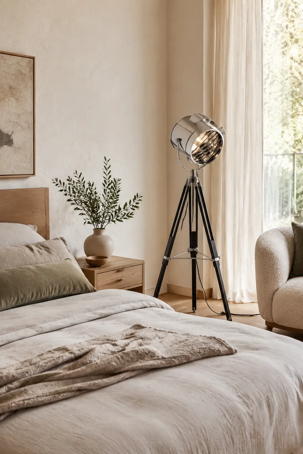 Salgado Searchlight Stativ Stehleuchte, 4 Farbe - Lumpaz
