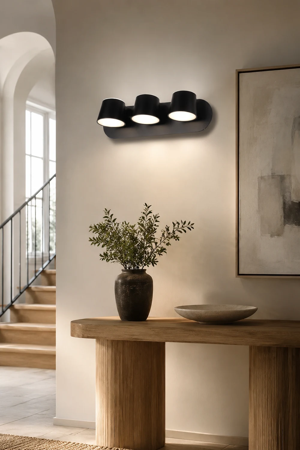 Cooley Metall-Spiegelfront Waschtisch-Wandleuchte, 1/2/3-flammig - Lumpaz