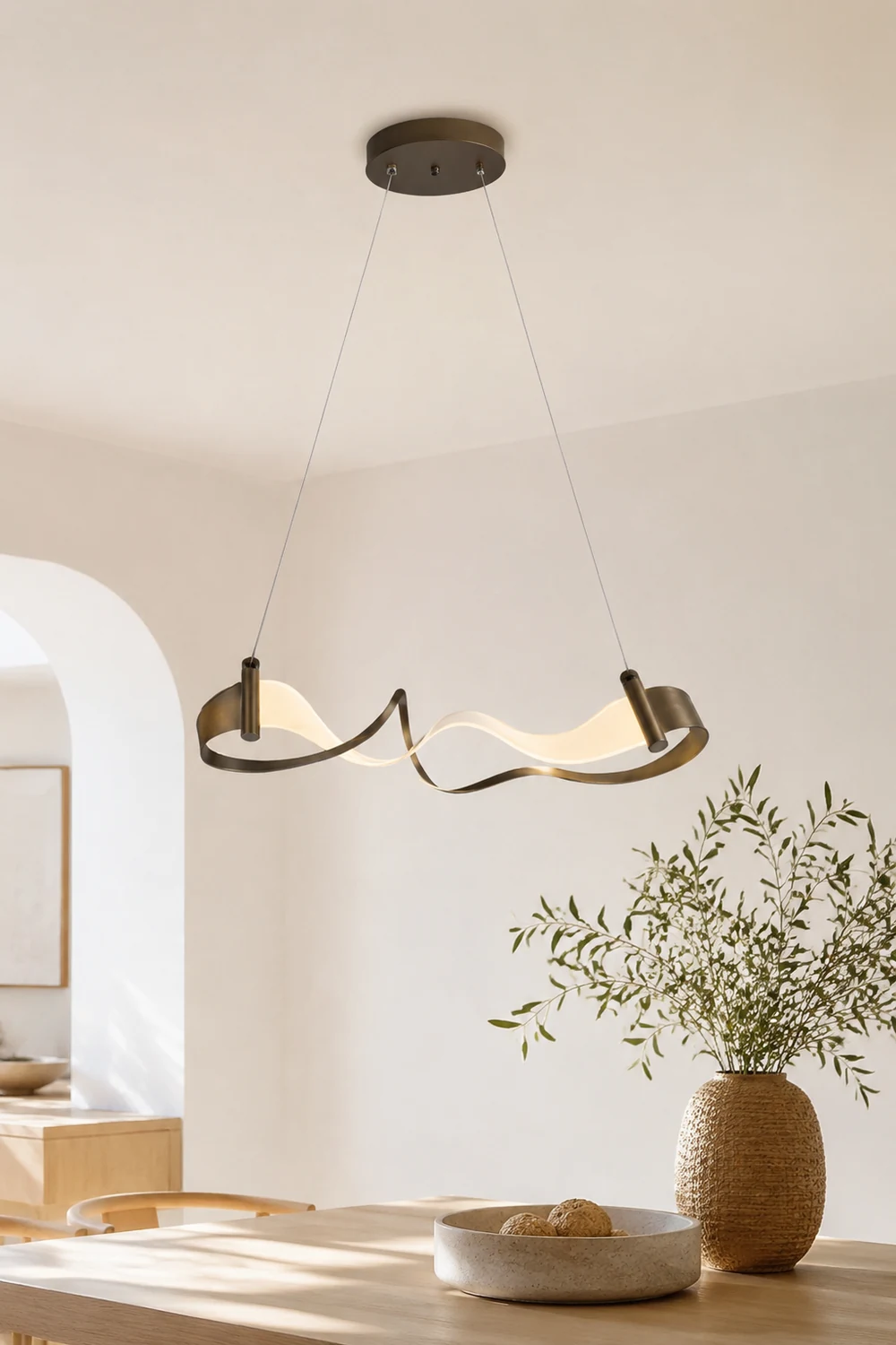 Pendelleuchte, Metall, ∅60/80/120CM - Lumpaz