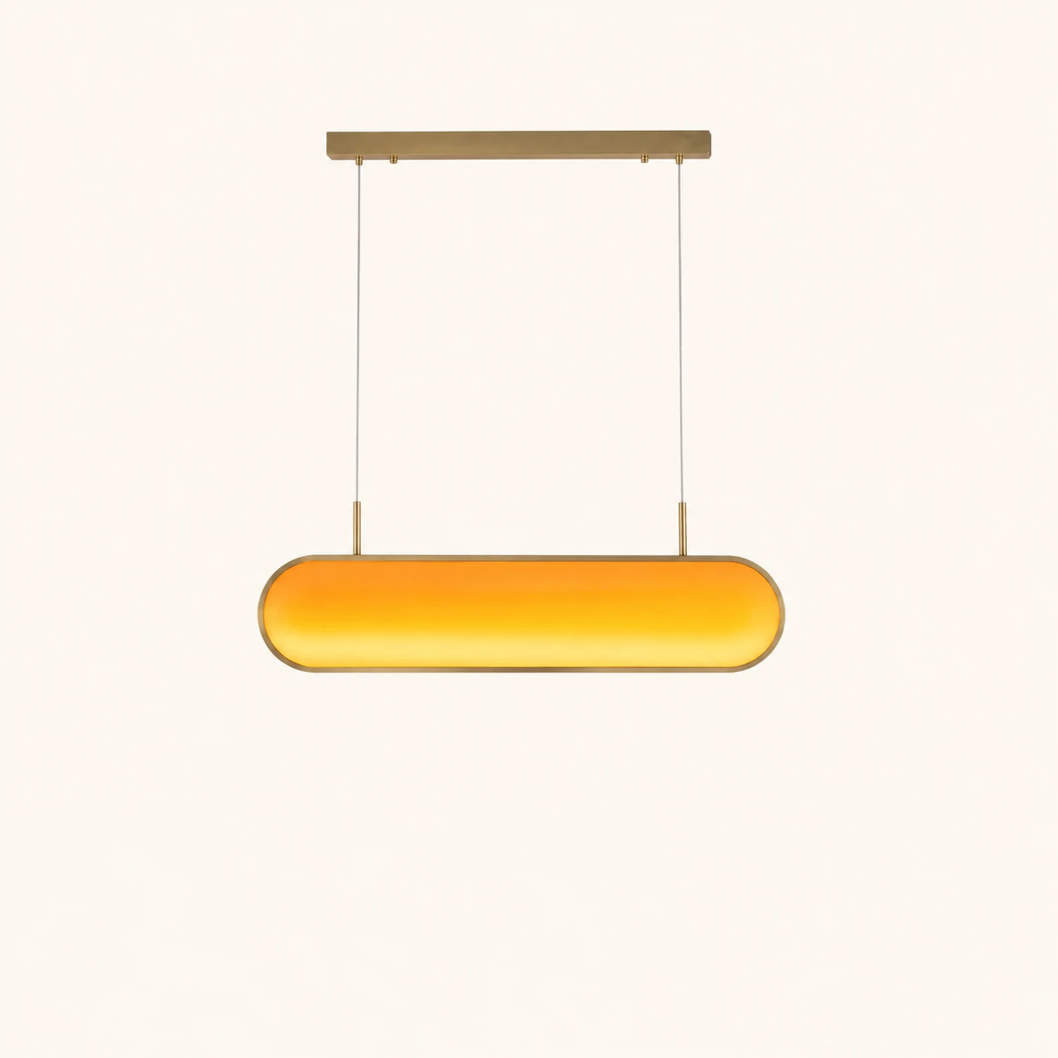 Morandi Siebenfarbiger Balken Pendelleuchte, ∅100/120cm - Lumpaz