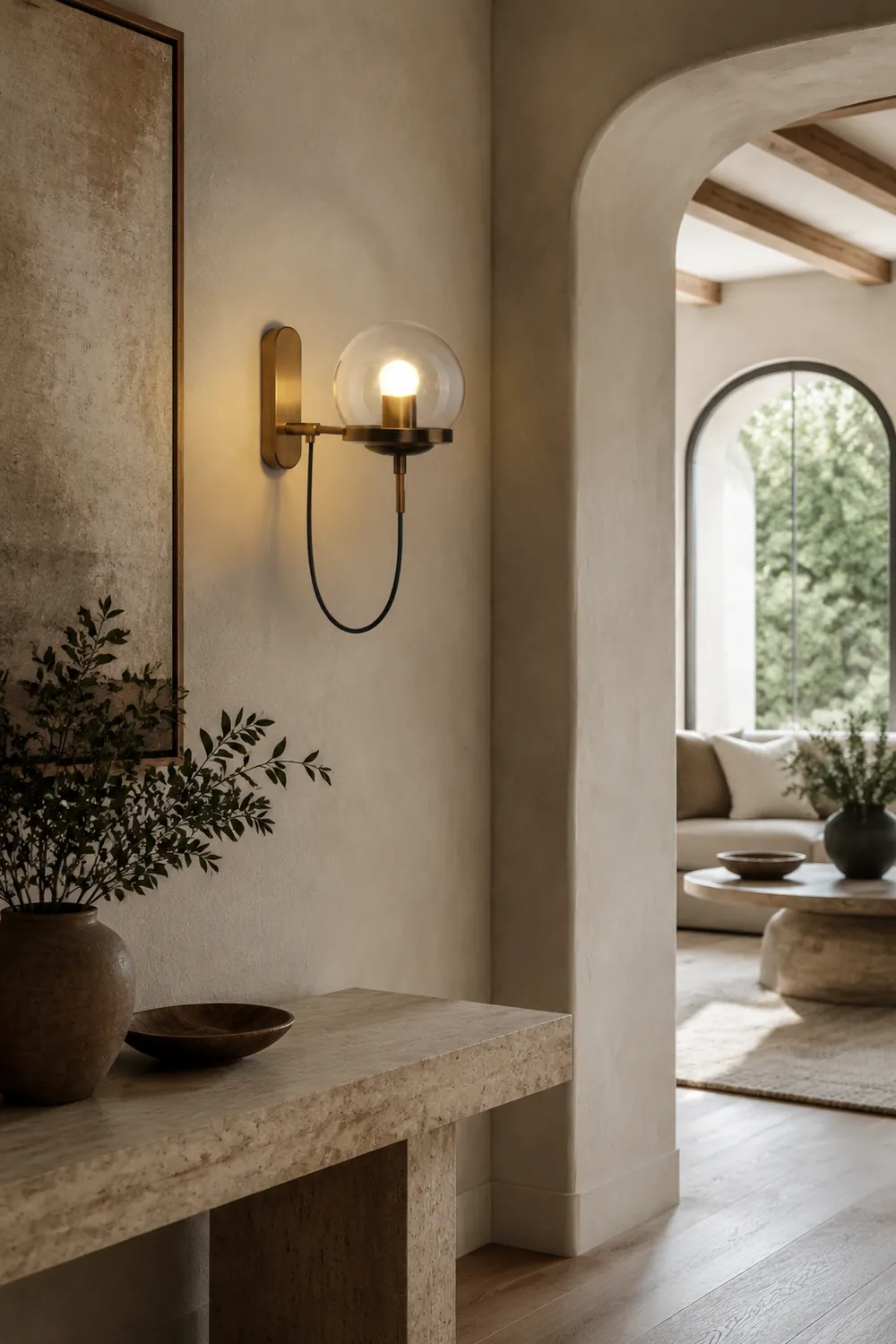 Retro-Metall-LED-Birnen-Wandleuchte - Lumpaz