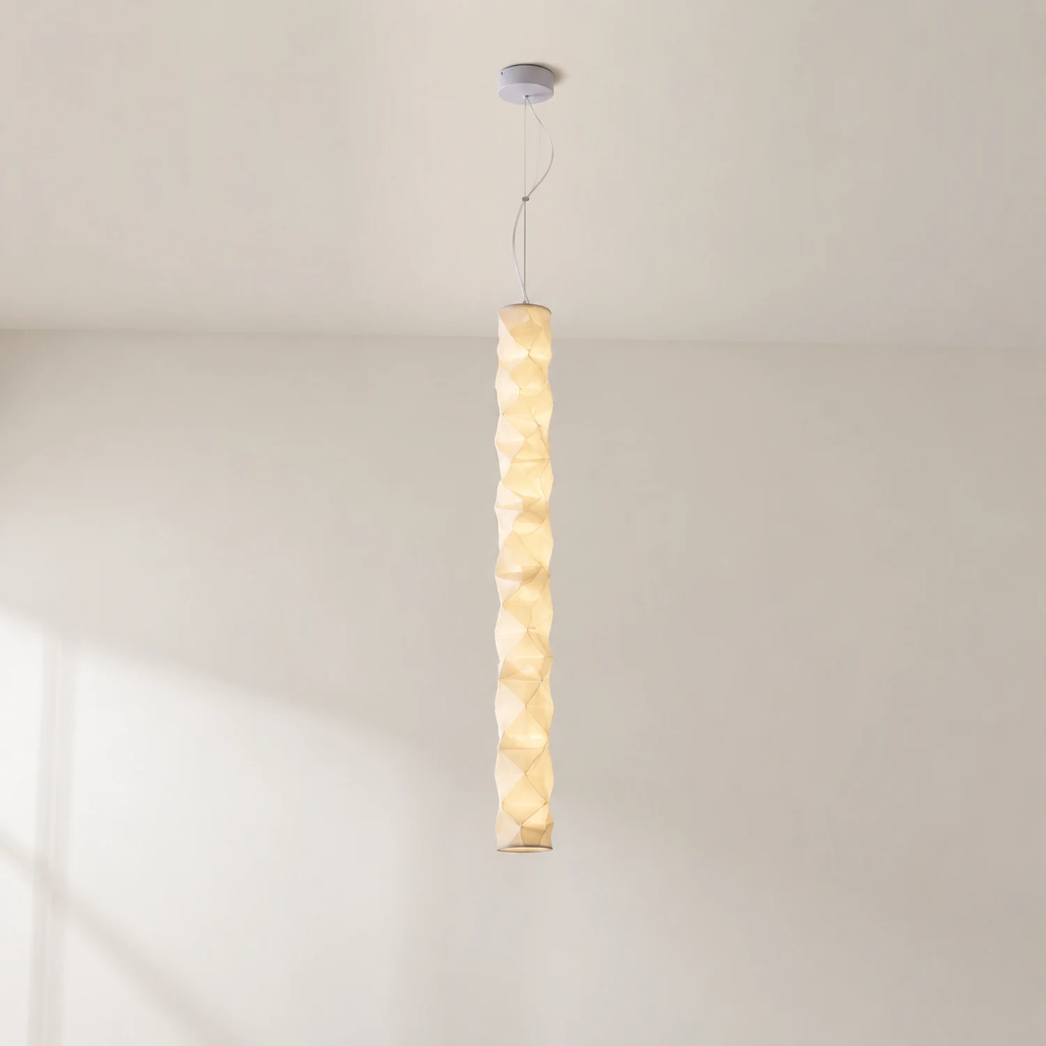 Nazifa Pendelleuchte, Metall & PET, L100cm - Lumpaz
