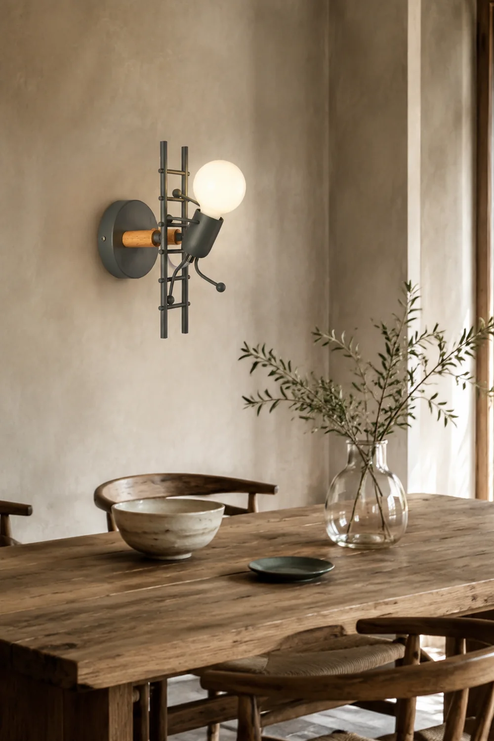 Luxo Retro Iron Man Hänge-Wandleuchte, 3 Farben - Lumpaz