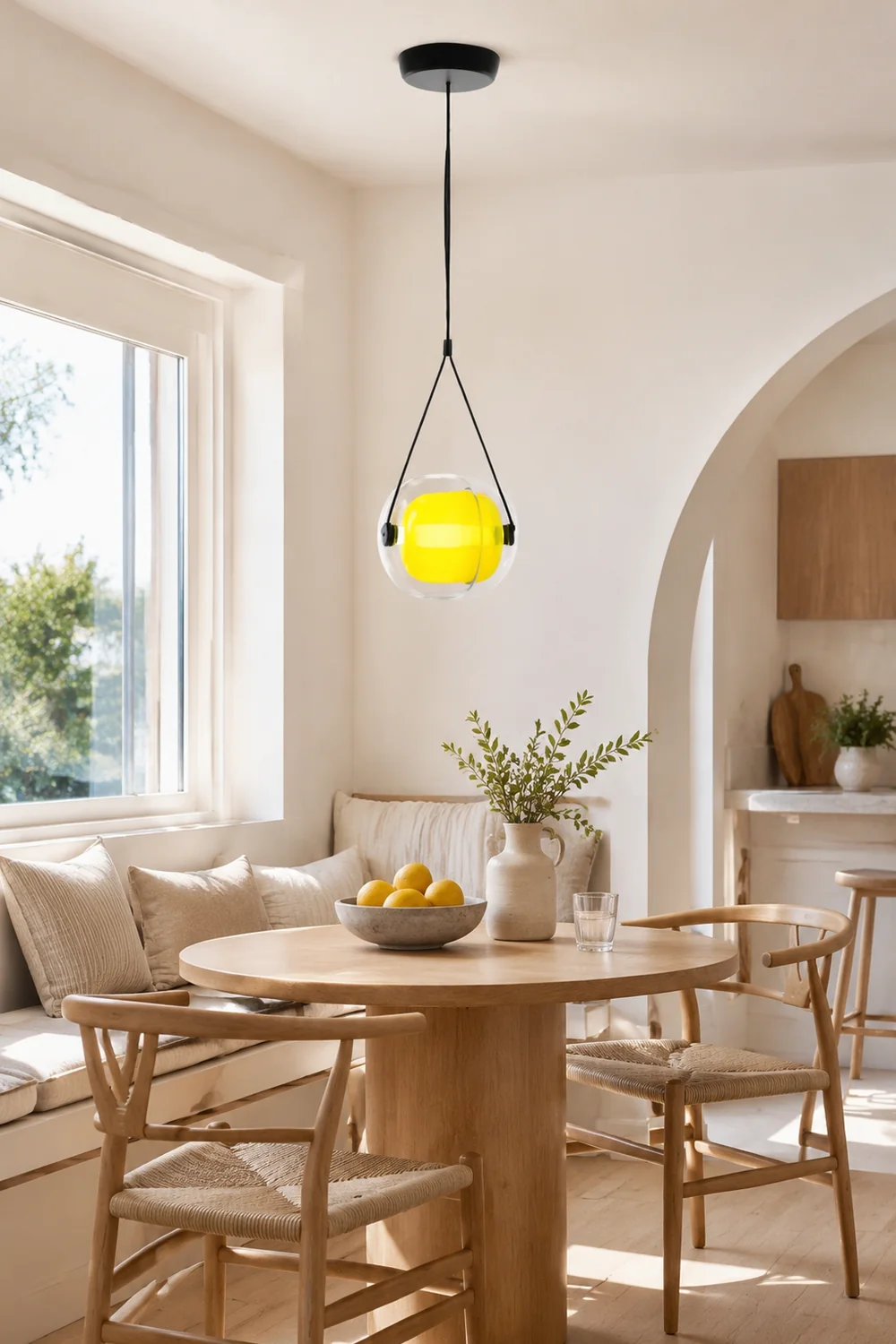 Hailie Pendelleuchte, 6 Farbe, ∅32CM - Lumpaz