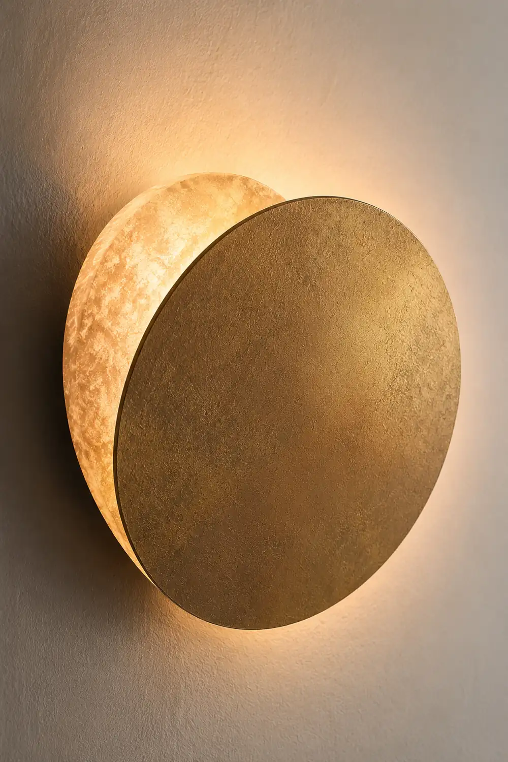 Nordische Mond Eclipse Kreative Wandleuchte für Wohnzimmer & Schlafzimmer - Lumpaz