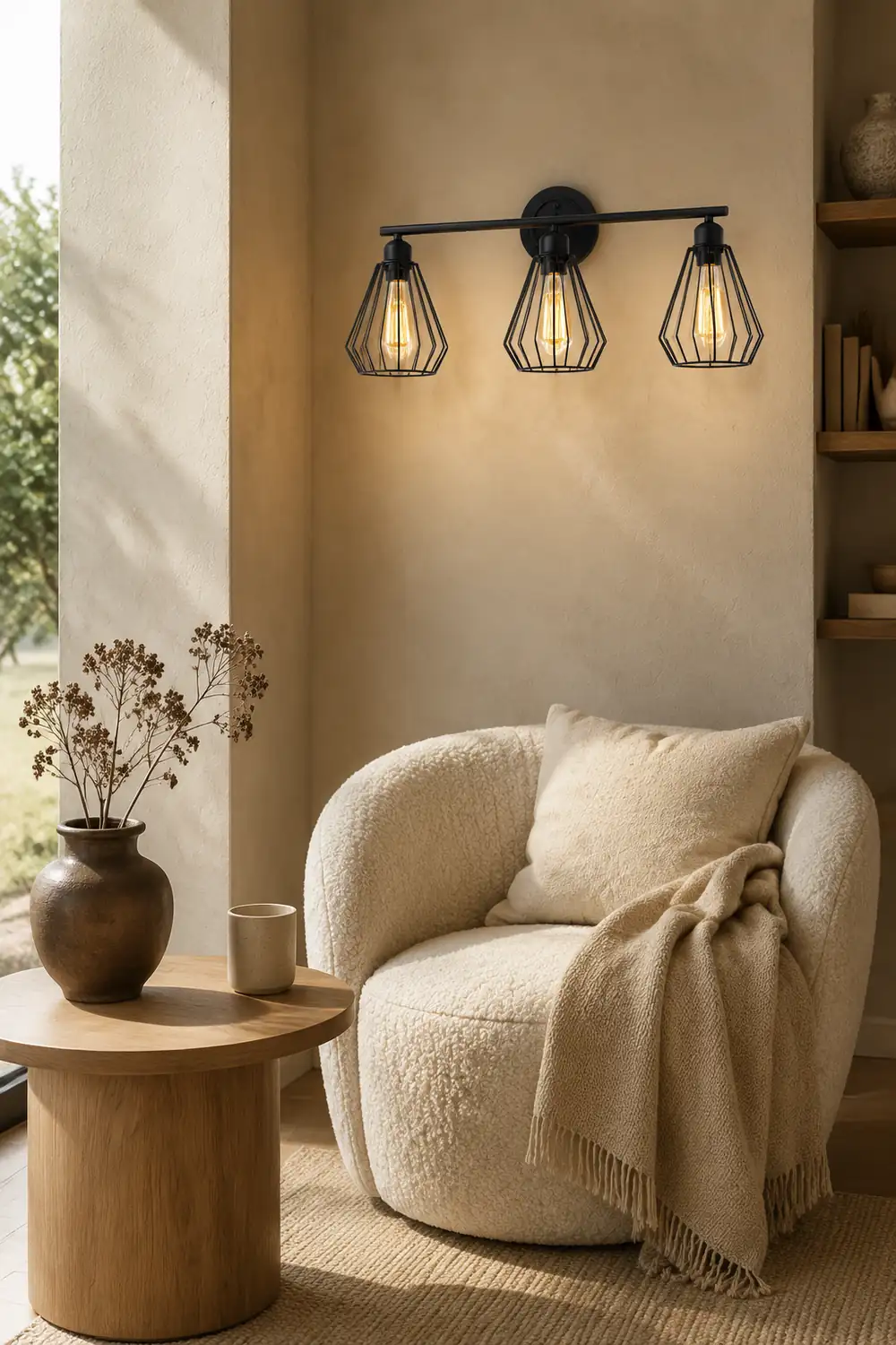 Alessio Vanity Wandleuchte Retro, 4 Stile - Lumpaz