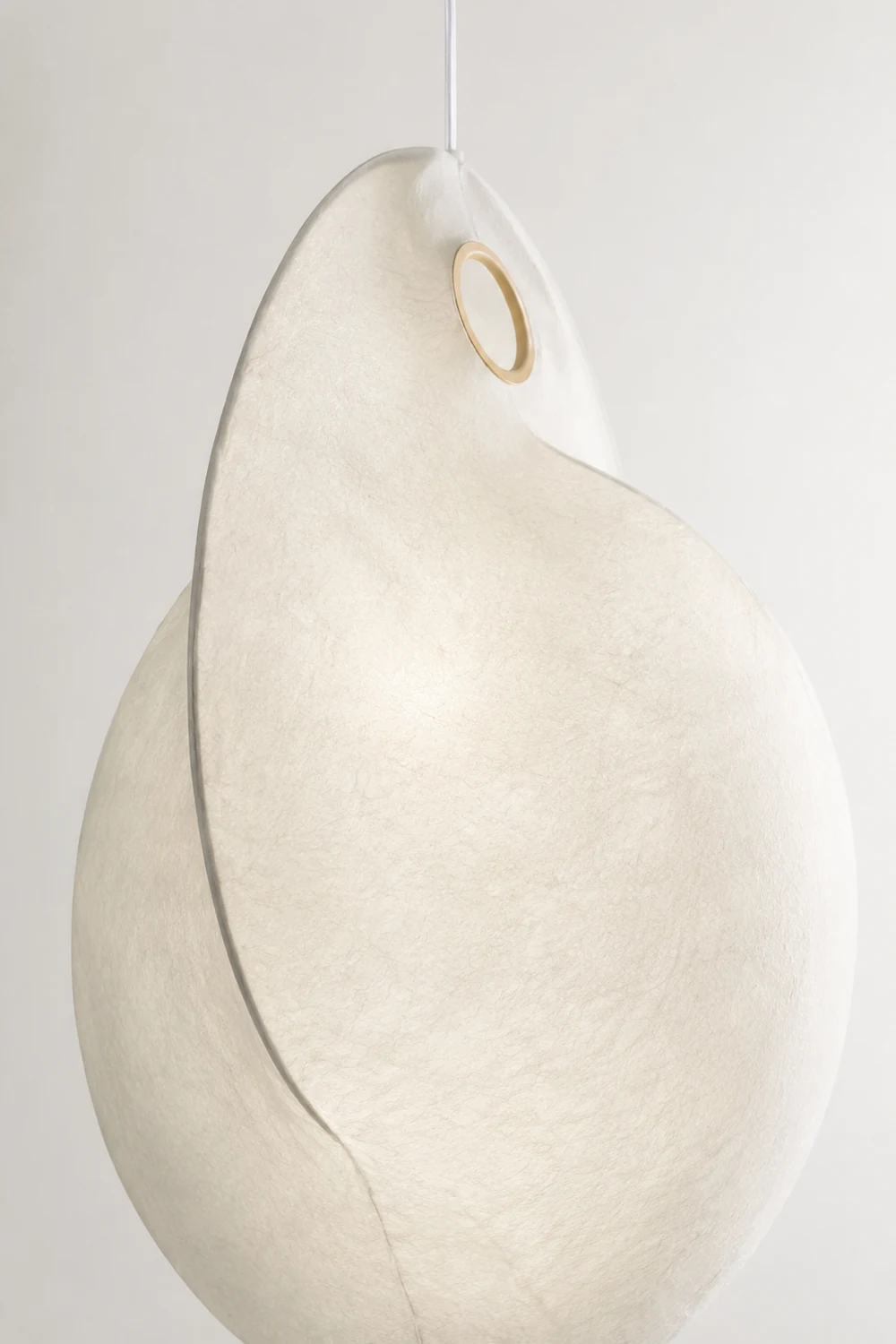 Renée Pendelleuchte,Kunstseide, ∅50CM - Lumpaz