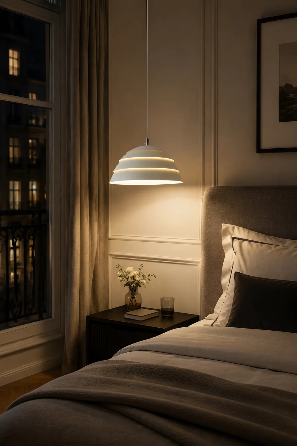 Midcentury Modern Chrom Anhänger Esszimmer Wohnzimmer - Lumpaz