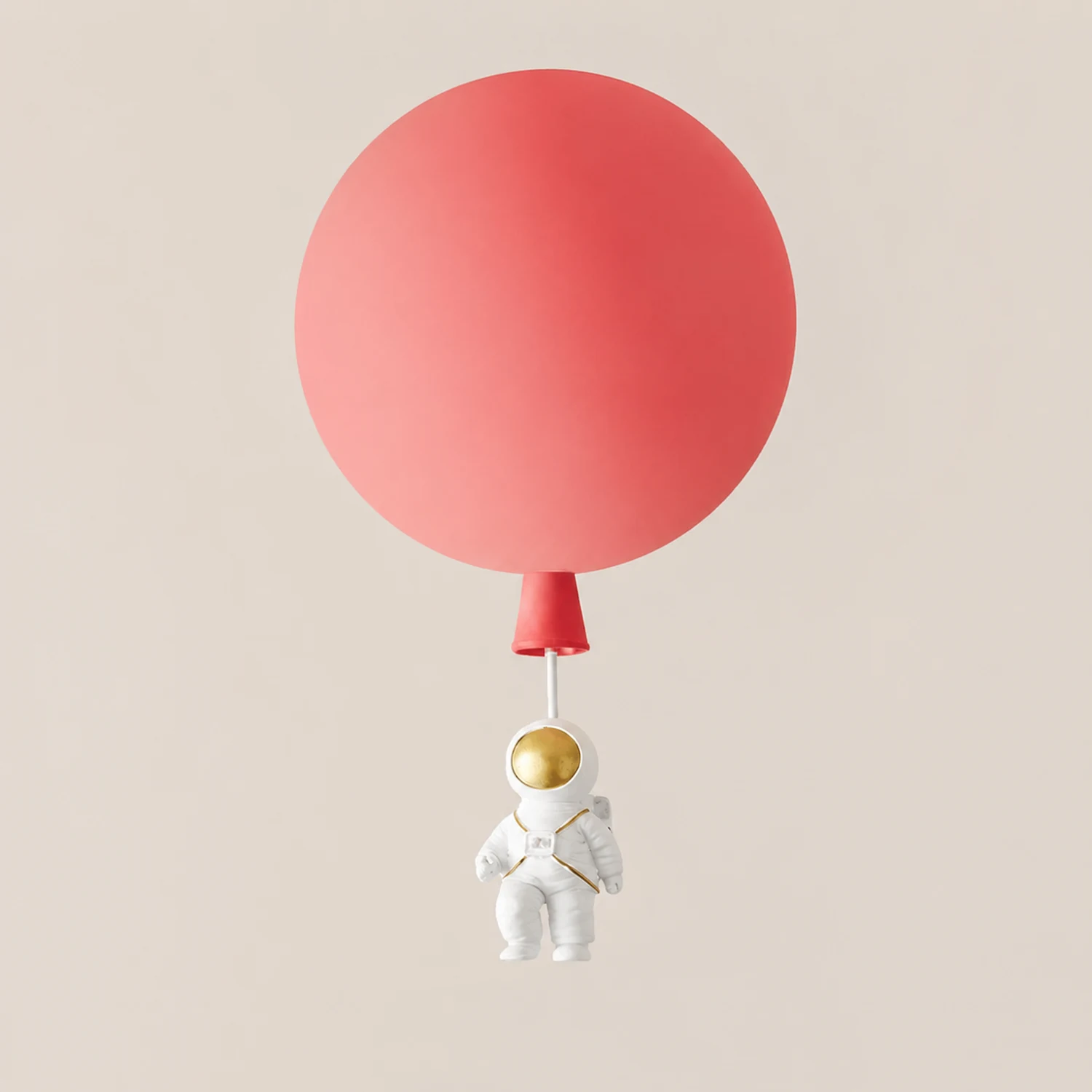 Fateh Astronaut Balloon Flush Mount Deckenleuchte 8 Farben, ∅25/30/35cm - Lumpaz