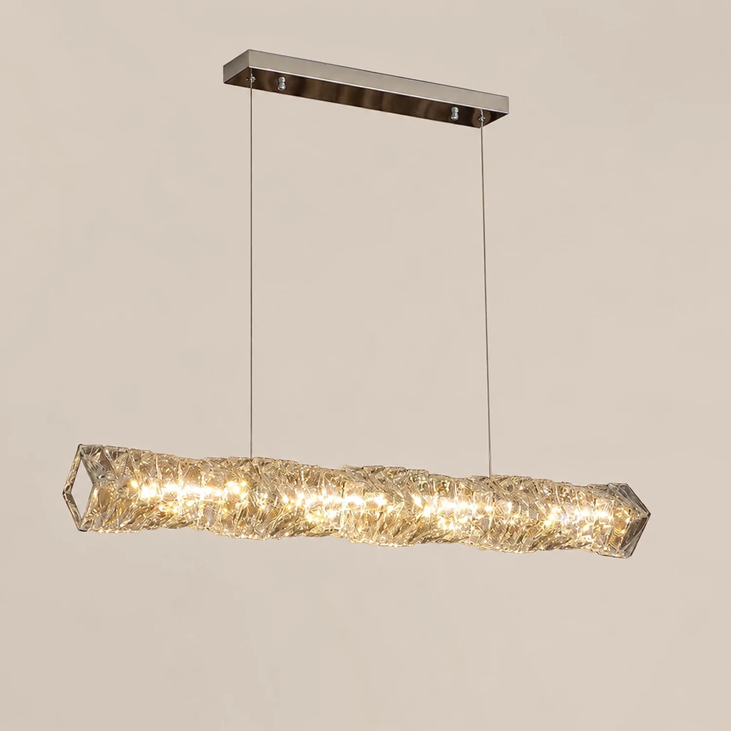Kristy Pendelleuchte Farbtemperatur umschaltbar, 100/120/150cm - Lumpaz
