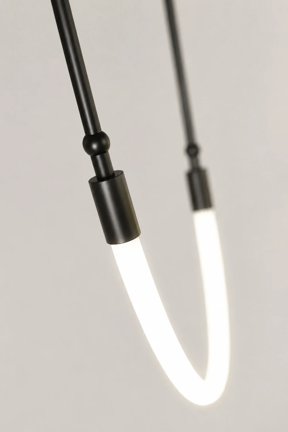 Edge Halskette Pendelleuchte, Metall & Silikon - Lumpaz