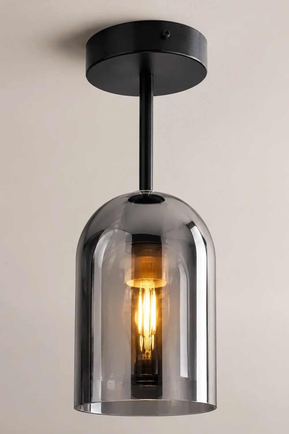 Sanna Deckenleuchte/Pendelleuchte 4 Stile Reines Kupfer&Glas - Lumpaz