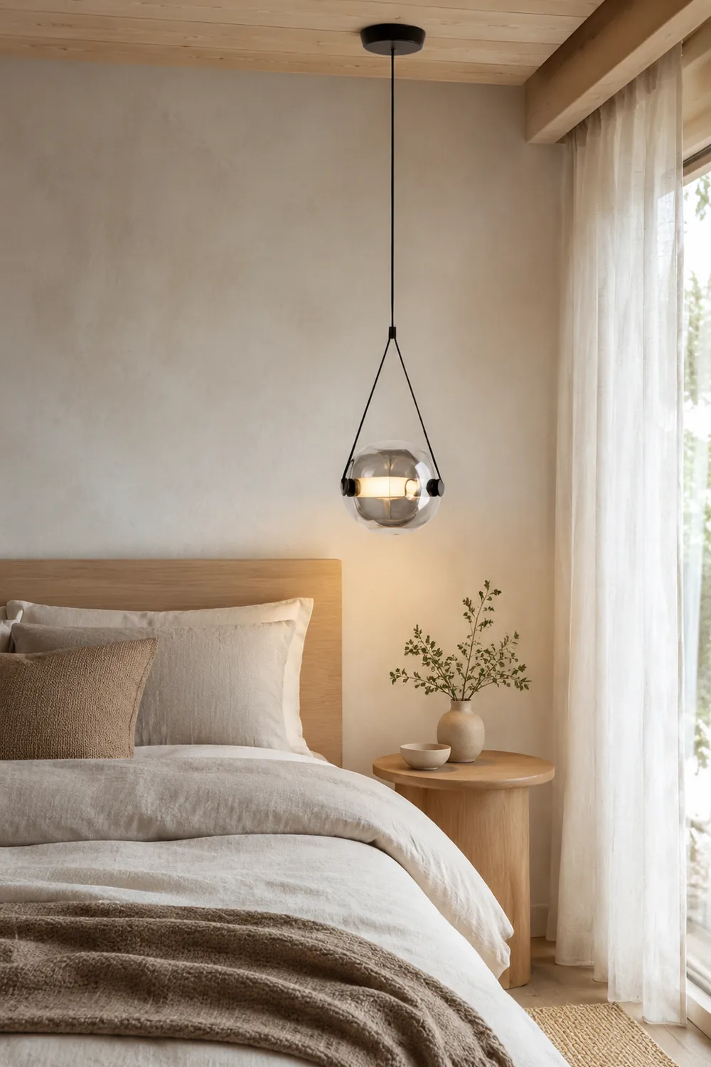 Hailie Pendelleuchte, 6 Farbe, ∅32CM - Lumpaz