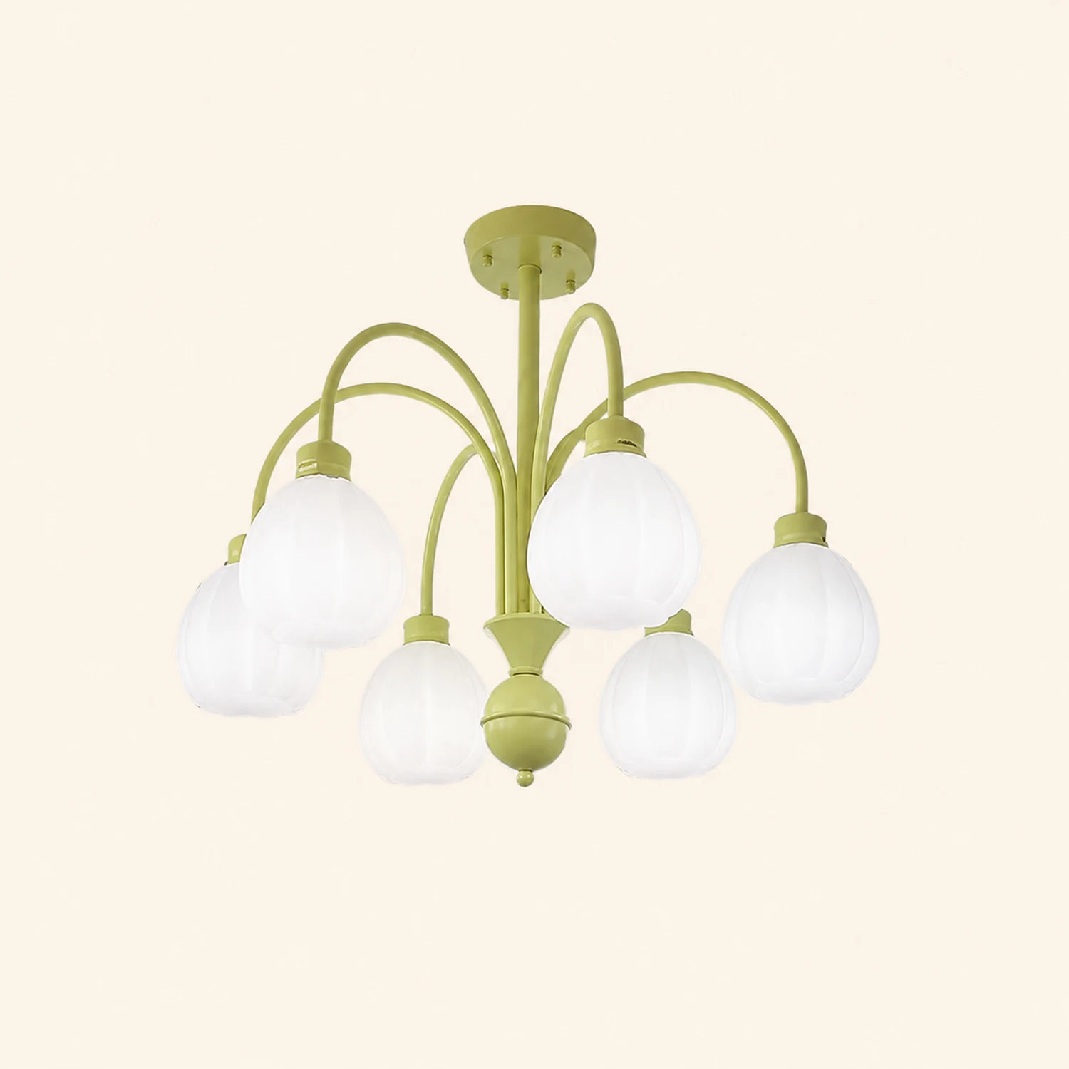 Lily Deckenleuchte Morandi, 4/6 -flammig - Lumpaz