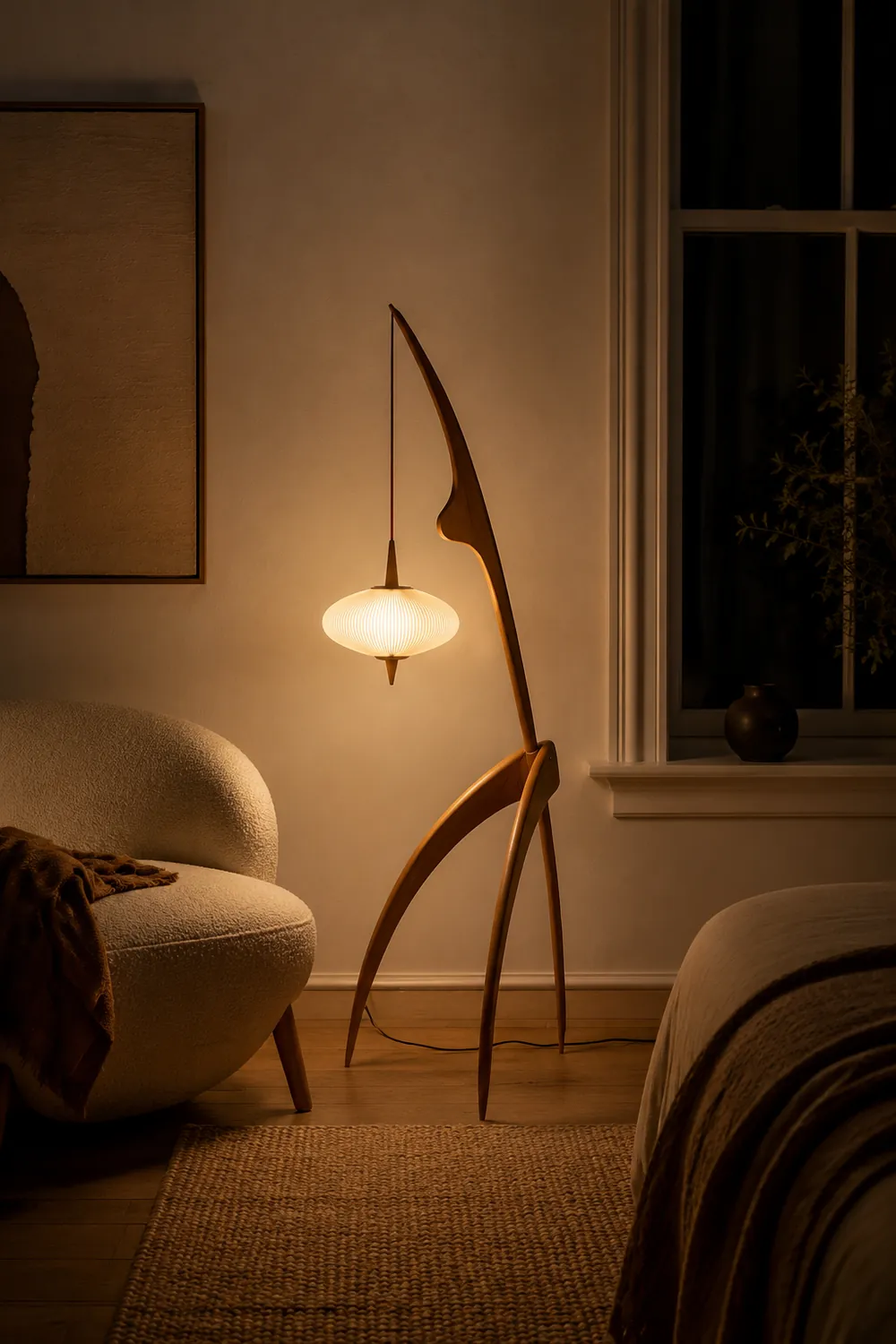 Renée Stehleuchte, Kunstpapier & Holz - Lumpaz