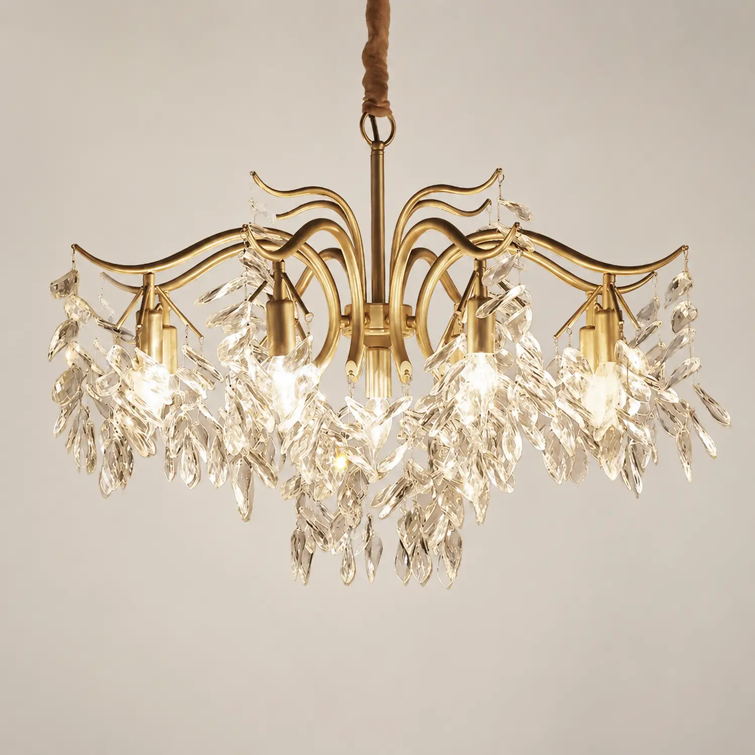 Marilyn Kronleuchter Landhausstil, Kristall, 7/9 Kopf - Lumpaz