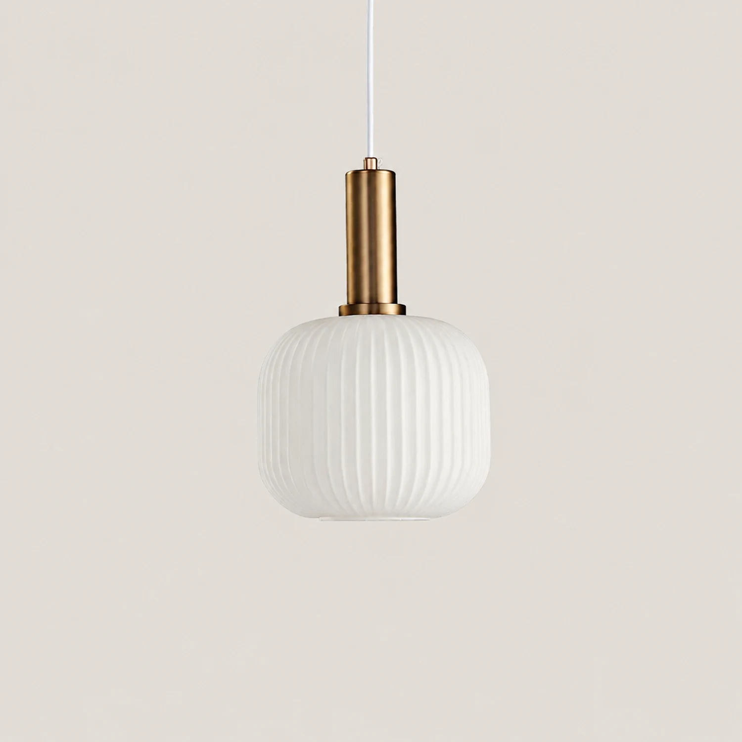 Hailie Glas-Pendelleuchte, 3 Stile, ∅30/20/13CM - Lumpaz