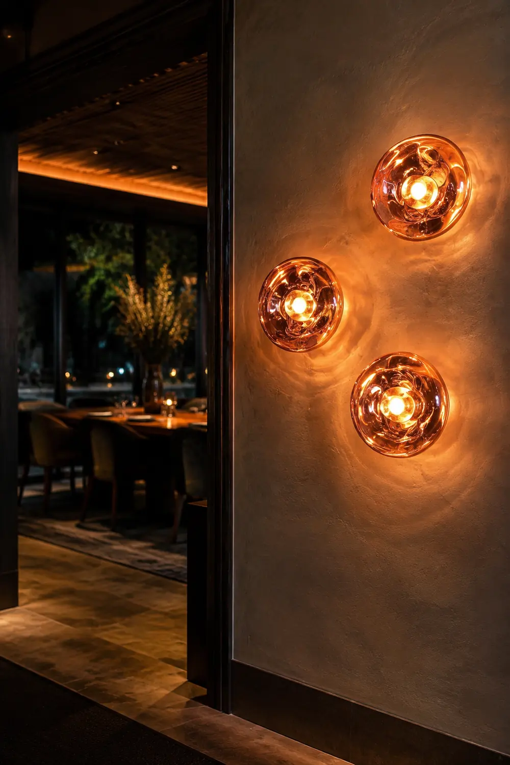 Mirza Wandlampe, 3 Farben, ∅28CM - Lumpaz
