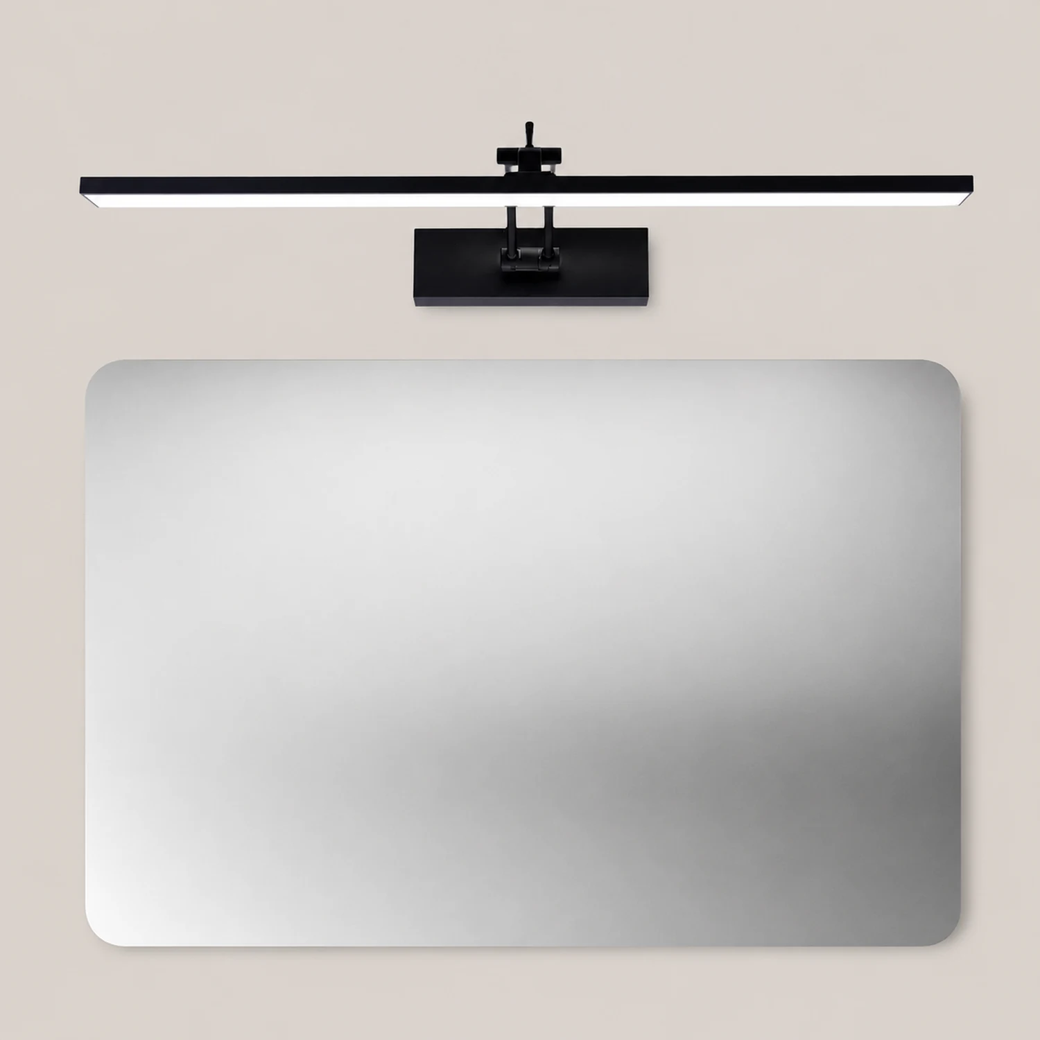 Edge Spiegelfront Waschtisch-Wandleuchte, 2 Farbe, L40/50/60/70CM - Lumpaz