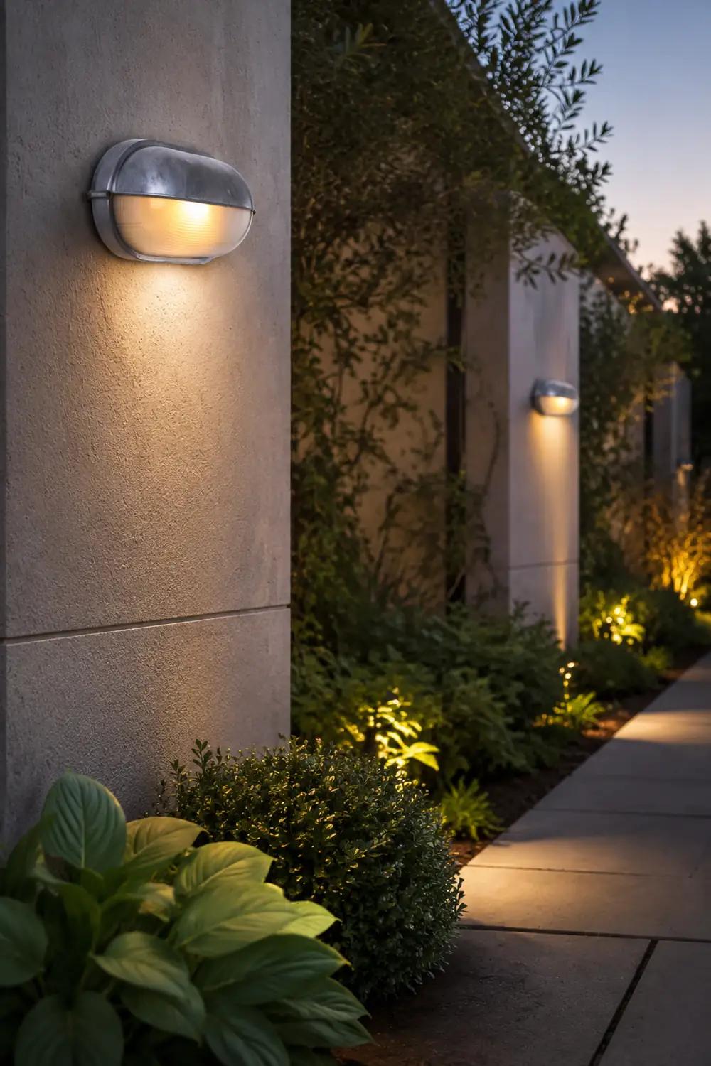 Orr Draußen Wasserdichte Wandlampe, 2 Stile - Lumpaz