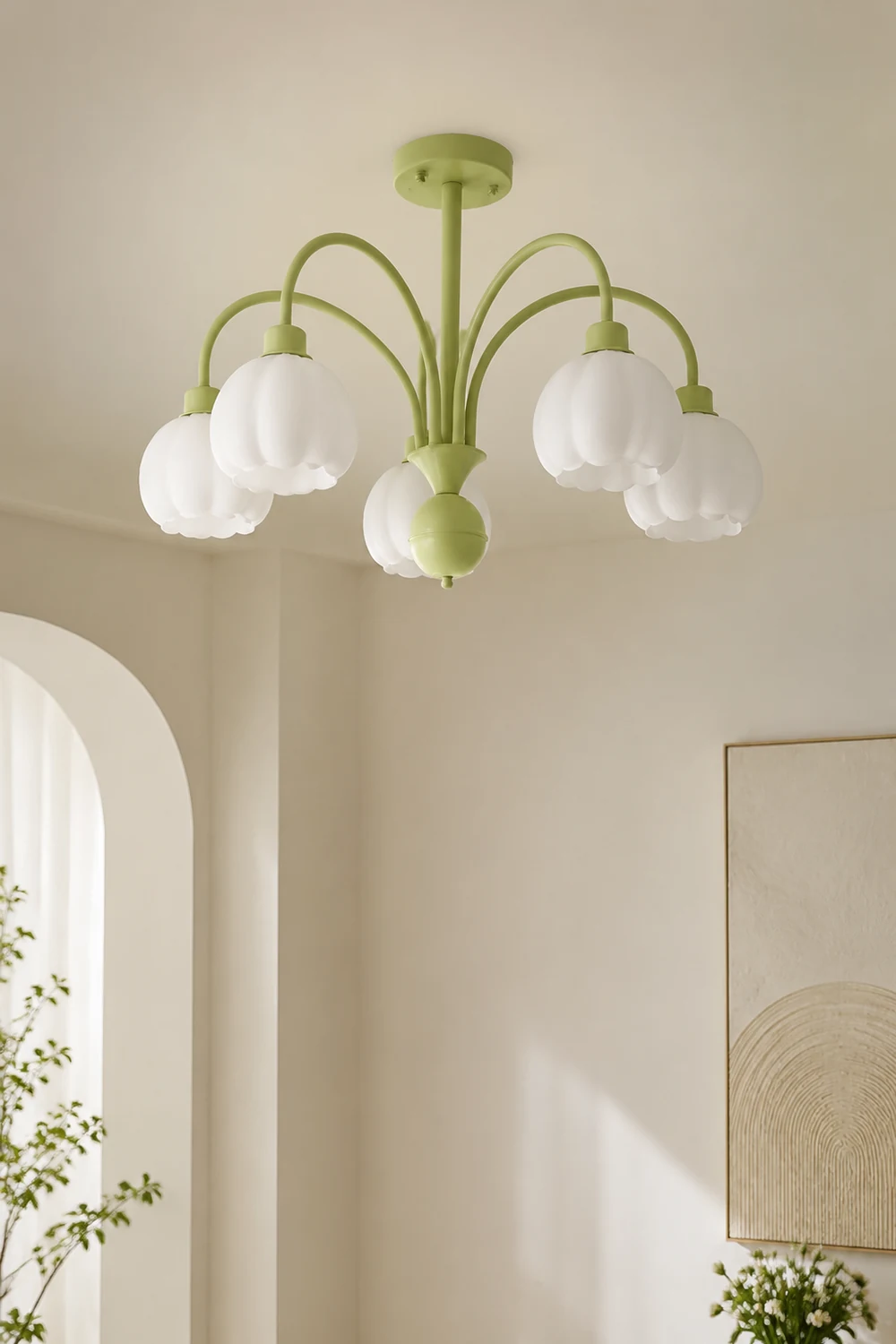 Lily Deckenleuchte Morandi, 4/6 -flammig - Lumpaz