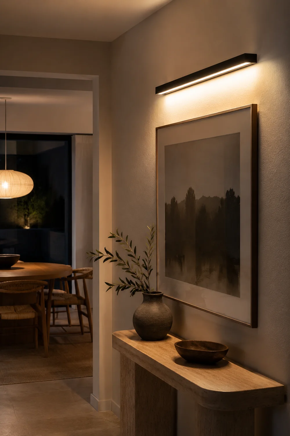 Edge Rechteckige Spiegelfront Wandleuchte, Aluminium, L 40/50/60/70CM - Lumpaz