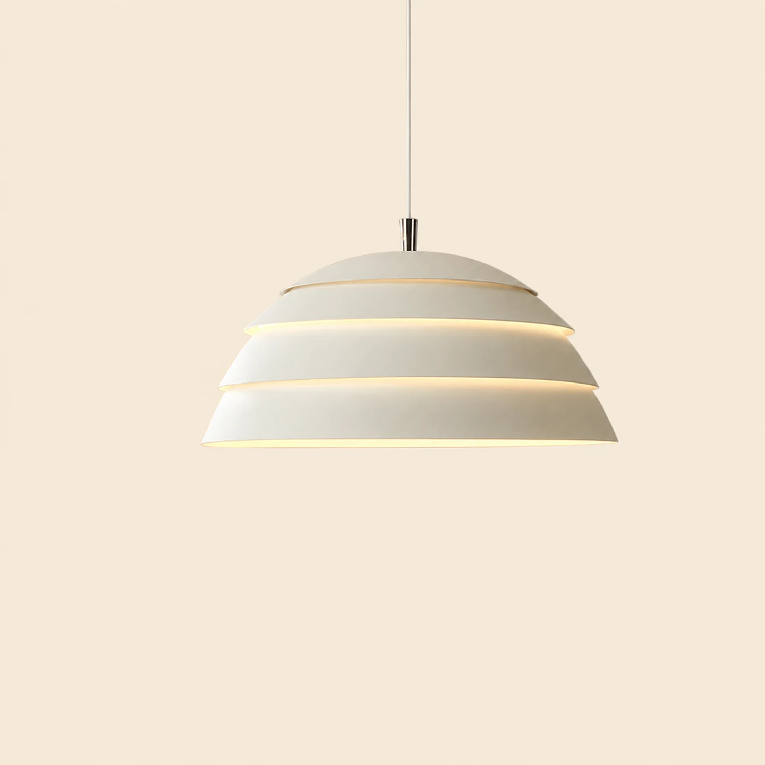 Midcentury Modern Chrom Anhänger Esszimmer Wohnzimmer - Lumpaz
