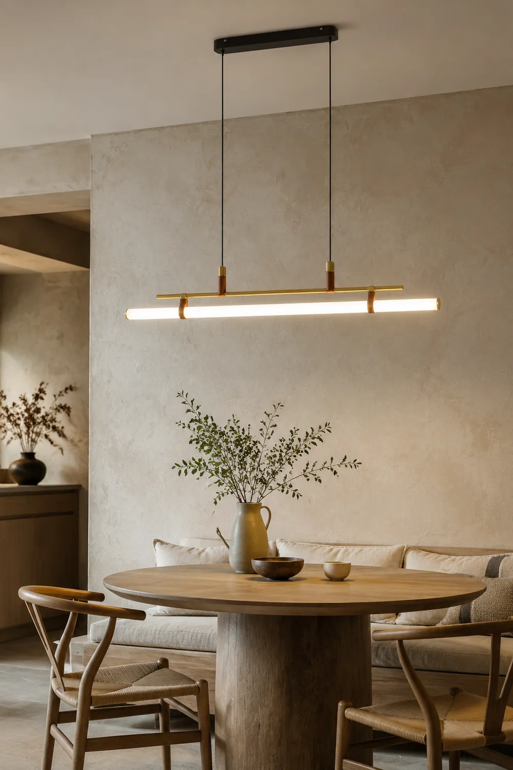Edge Pendelleuchte 2 Farben, 80/115/150CM - Lumpaz
