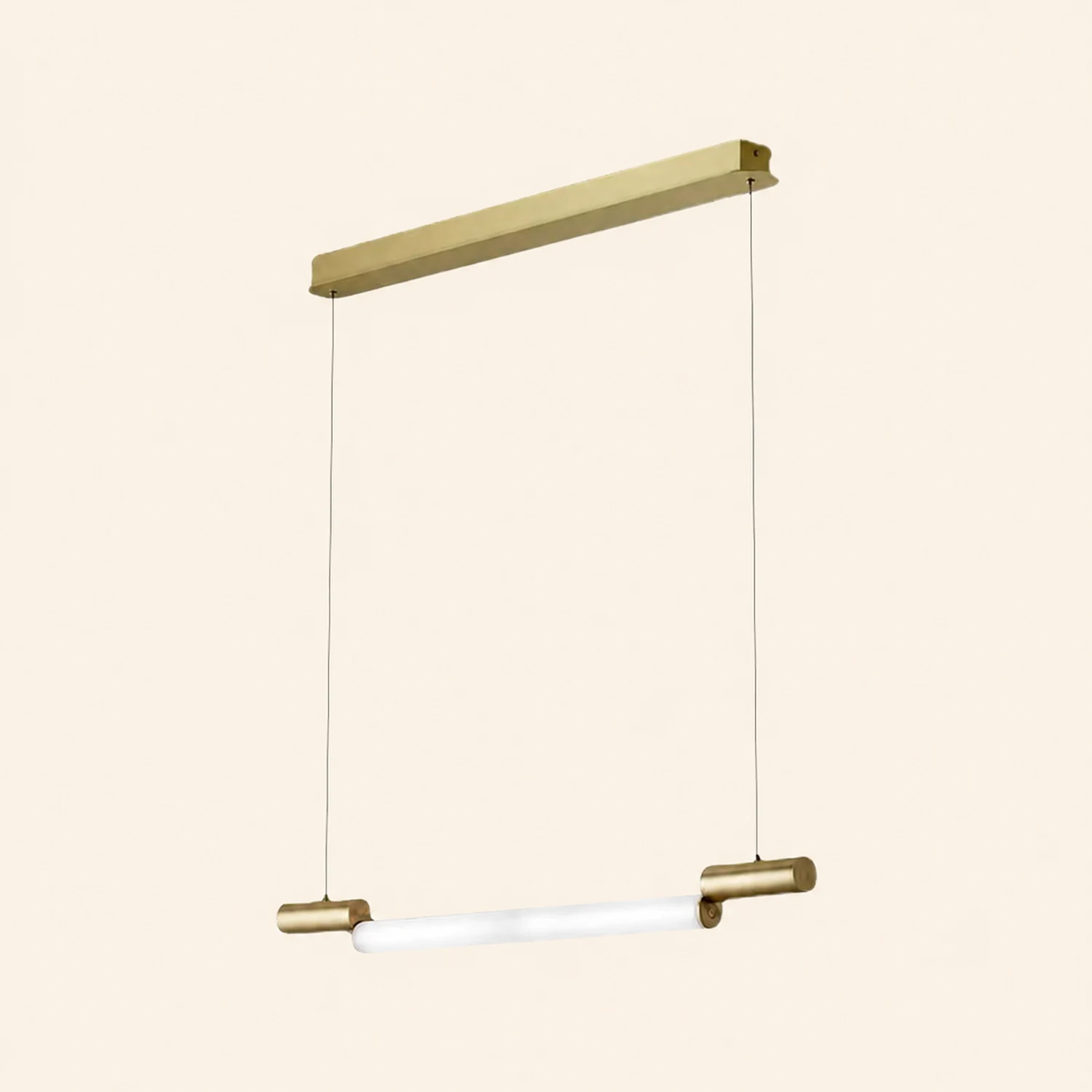Edge Pendelleuchte, Aluminium & PVC, L 120CM - Lumpaz