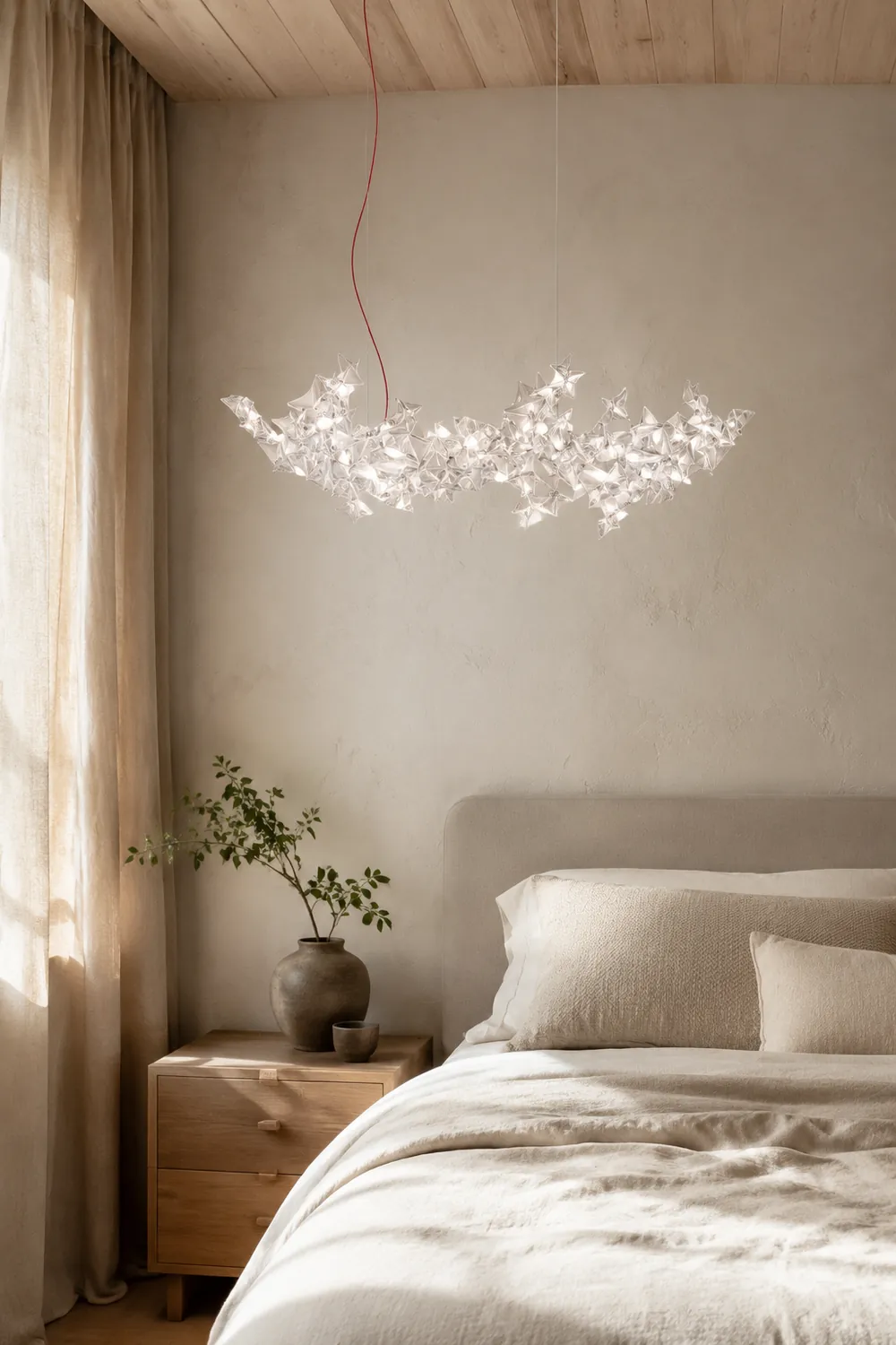 Ophelia Pendelleuchte L 72/105CM - Lumpaz