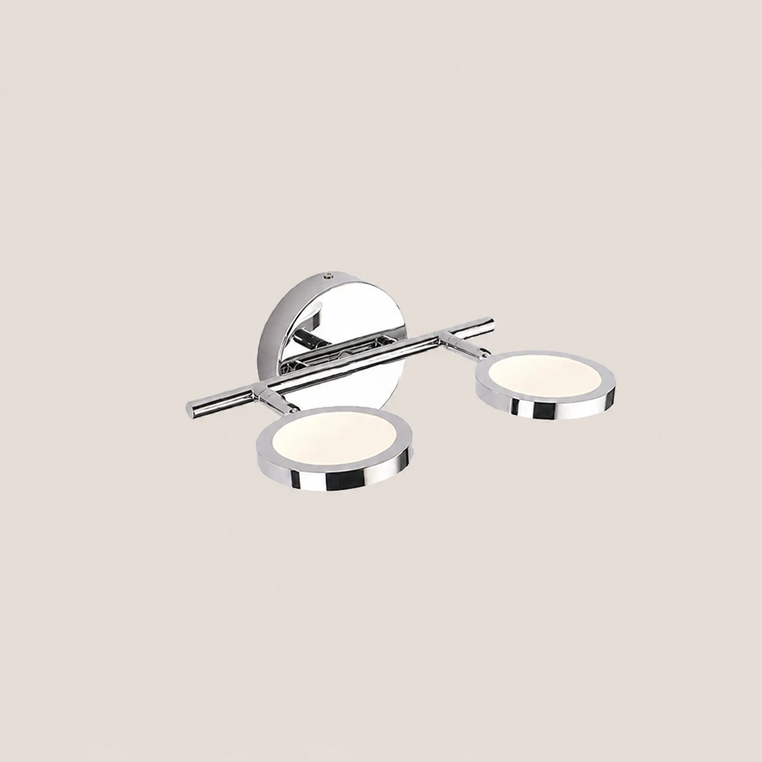 Leigh Spiegelfront Waschtisch-Wandleuchte, L 32/54/76CM - Lumpaz