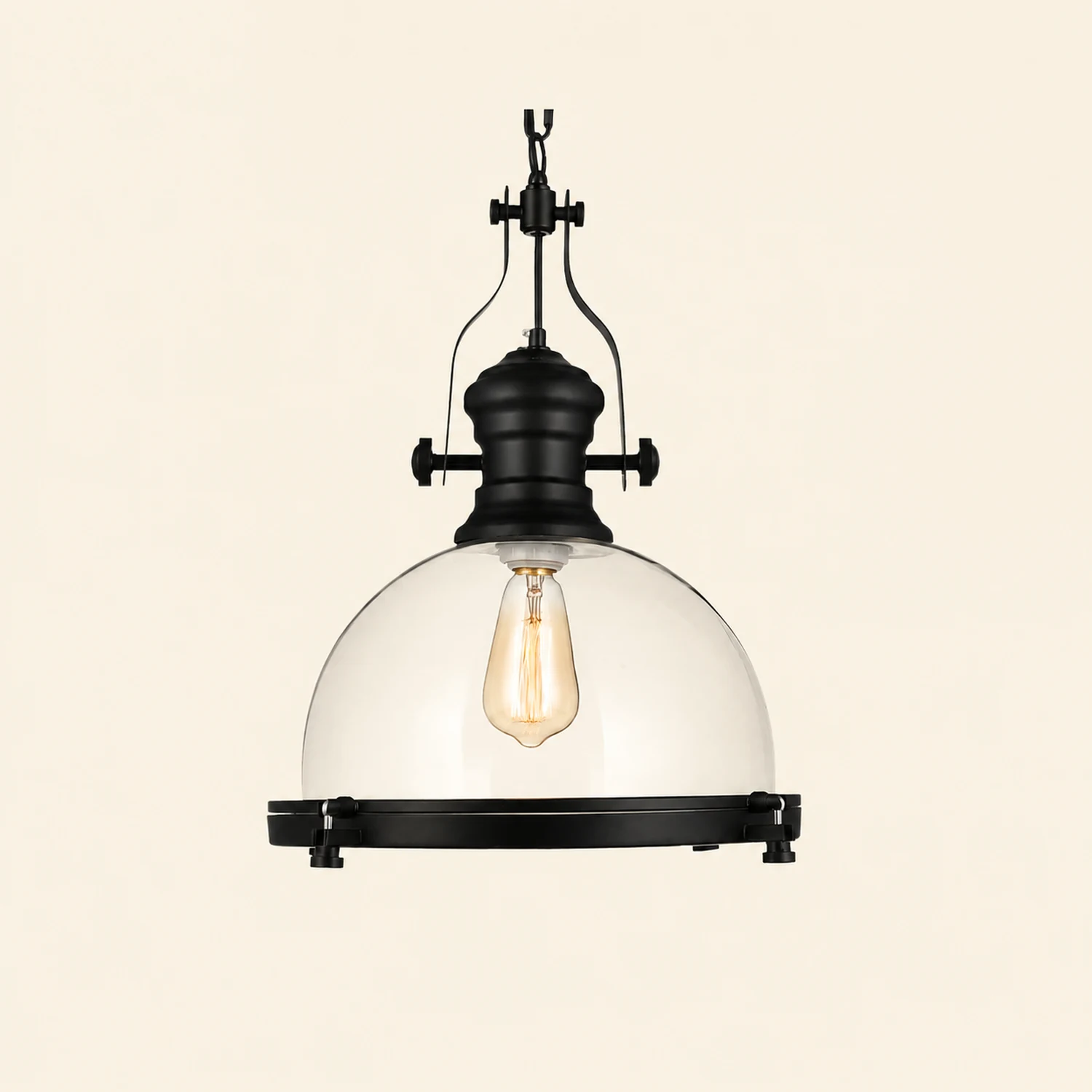 Alessio Retro Pendelleuchte, ∅41CM - Lumpaz