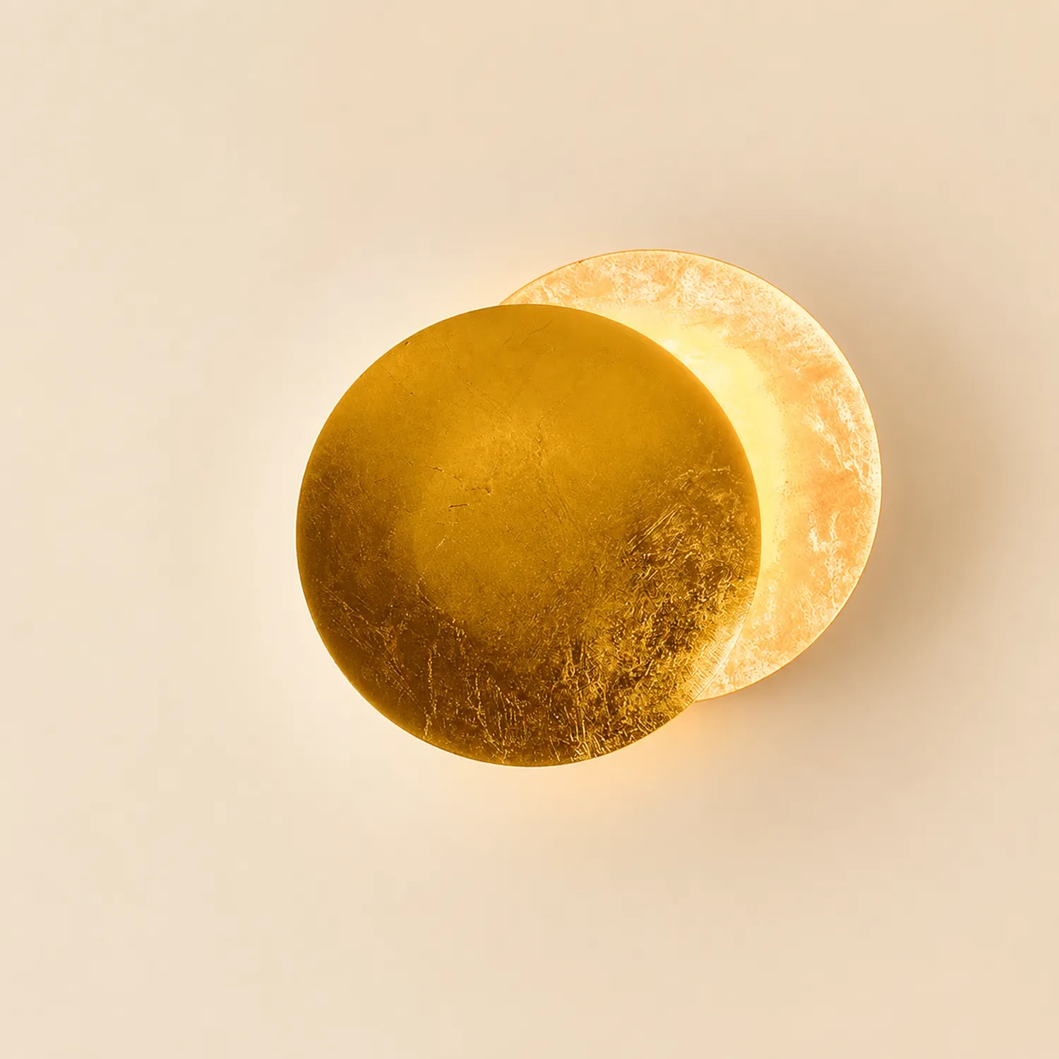 Nordische Mond Eclipse Kreative Wandleuchte für Wohnzimmer & Schlafzimmer - Lumpaz