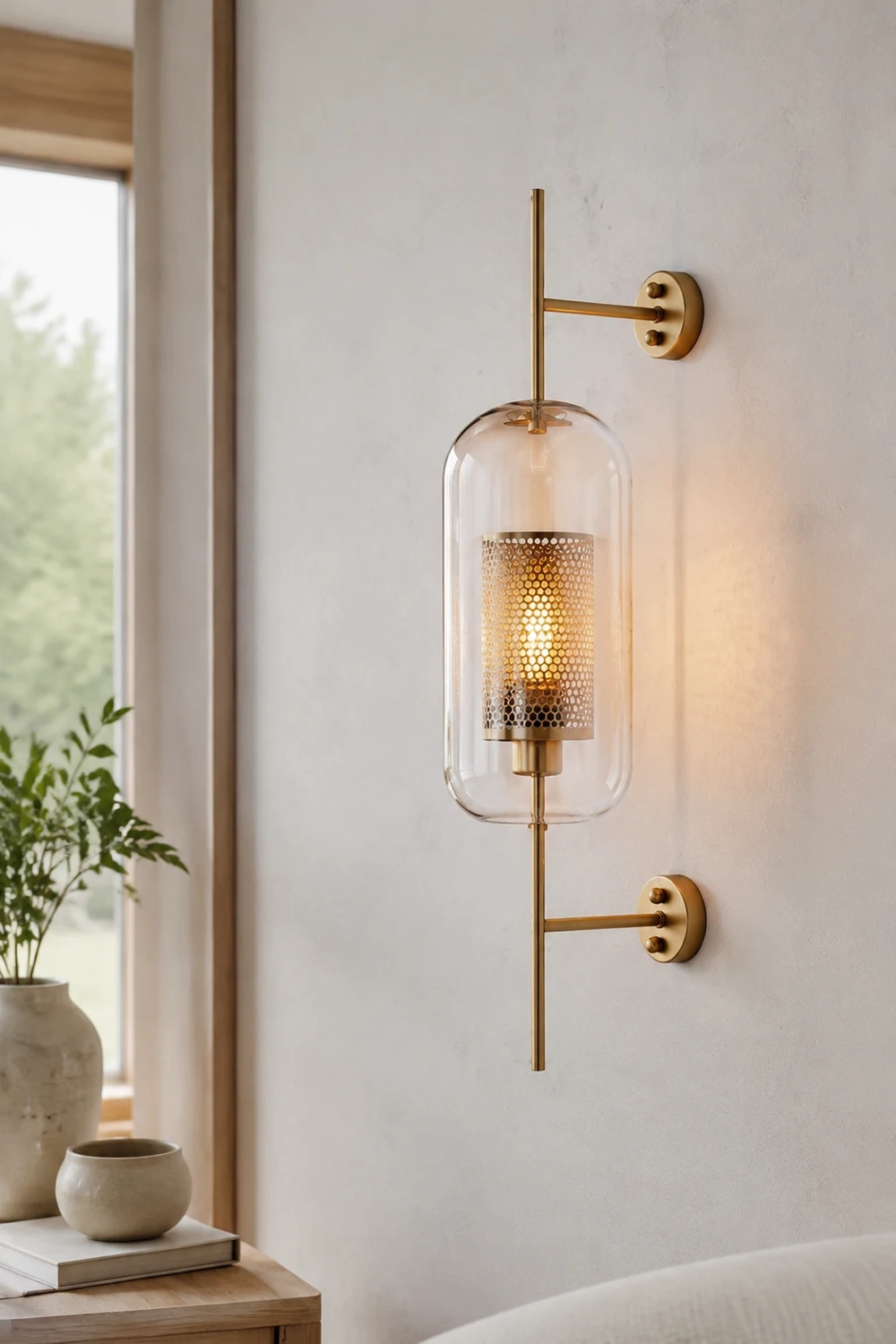 Oneal Wandlampe 2 Farbe & Stil, S/L - Lumpaz