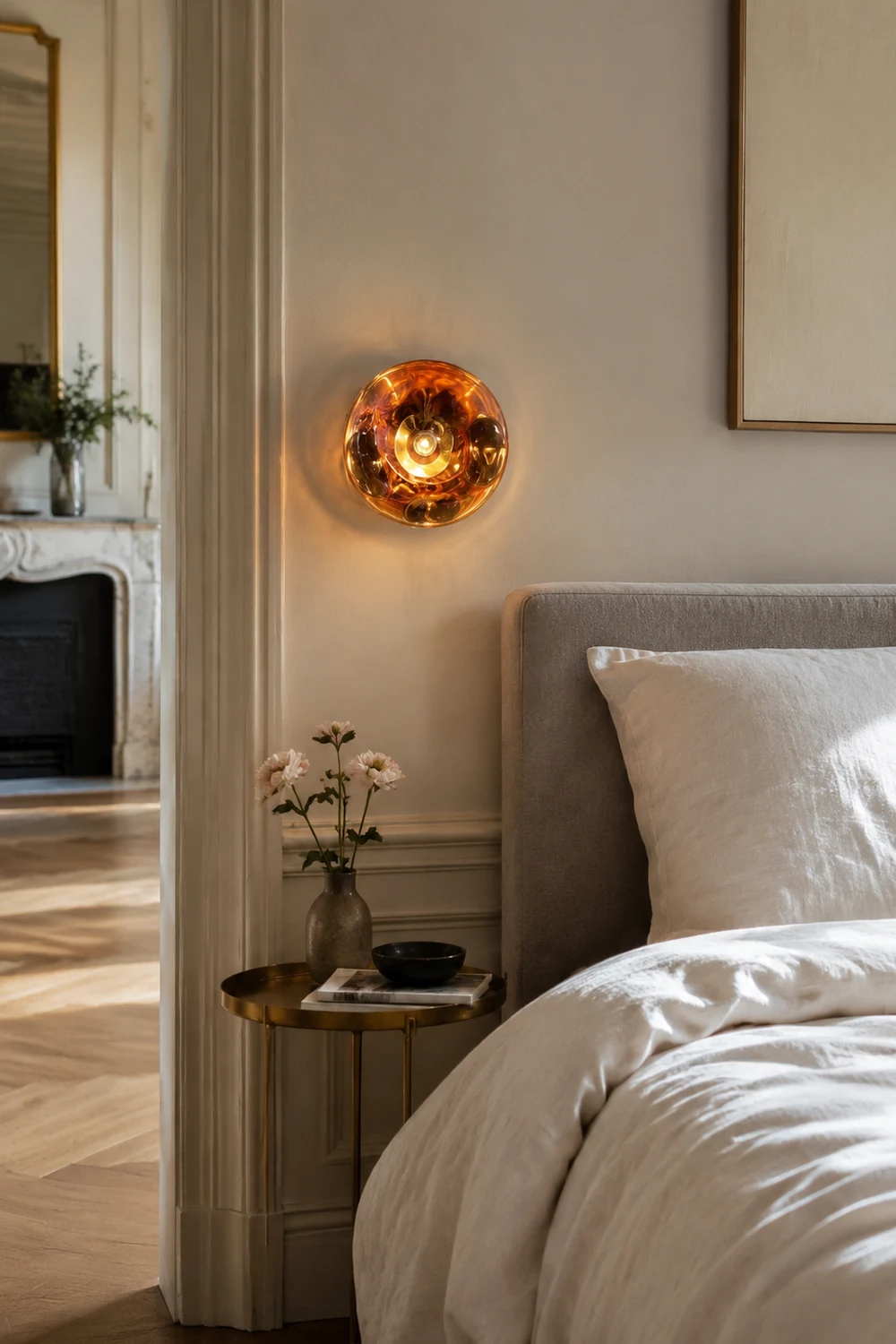 Mirza Wandlampe, 3 Farben, ∅28CM - Lumpaz