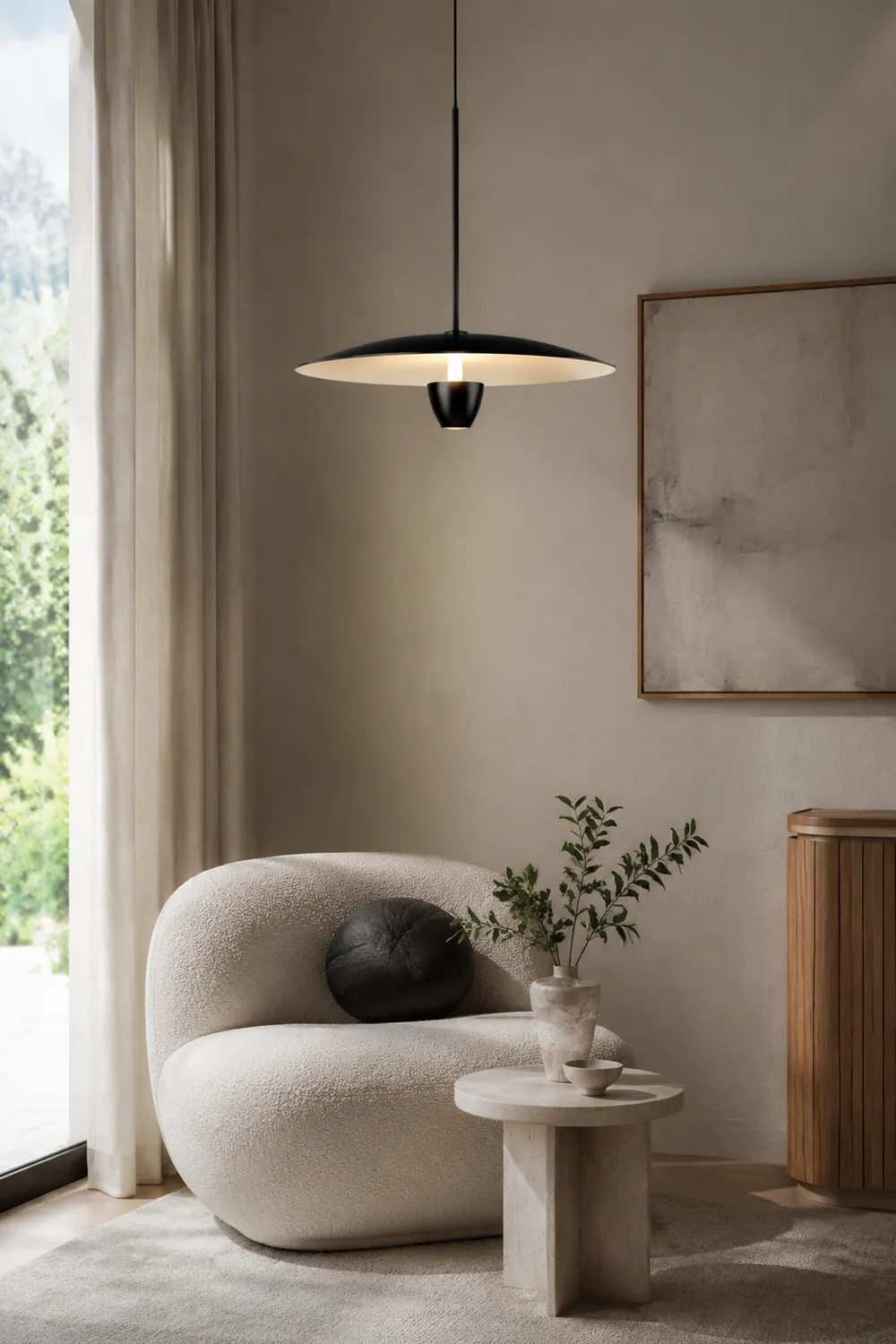 Carins Cluster-Pendelleuchte 2 Stile , ∅40/55CM - Lumpaz