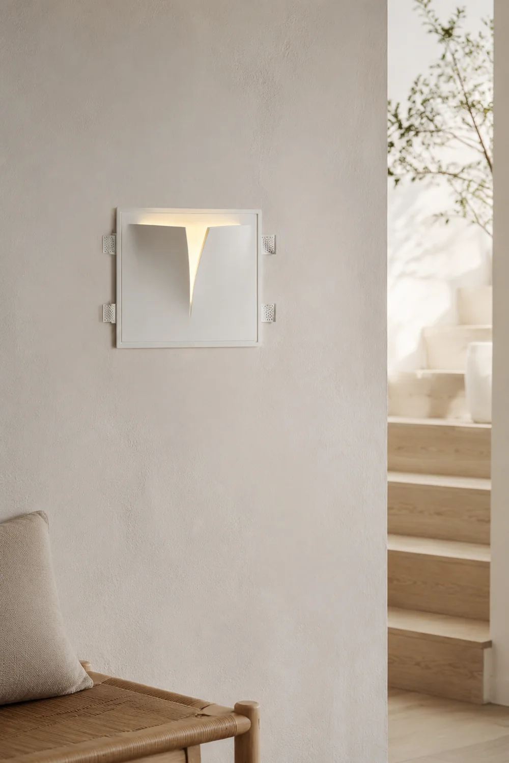 Elif Recessed Wandlampe, 4 Stile - Lumpaz