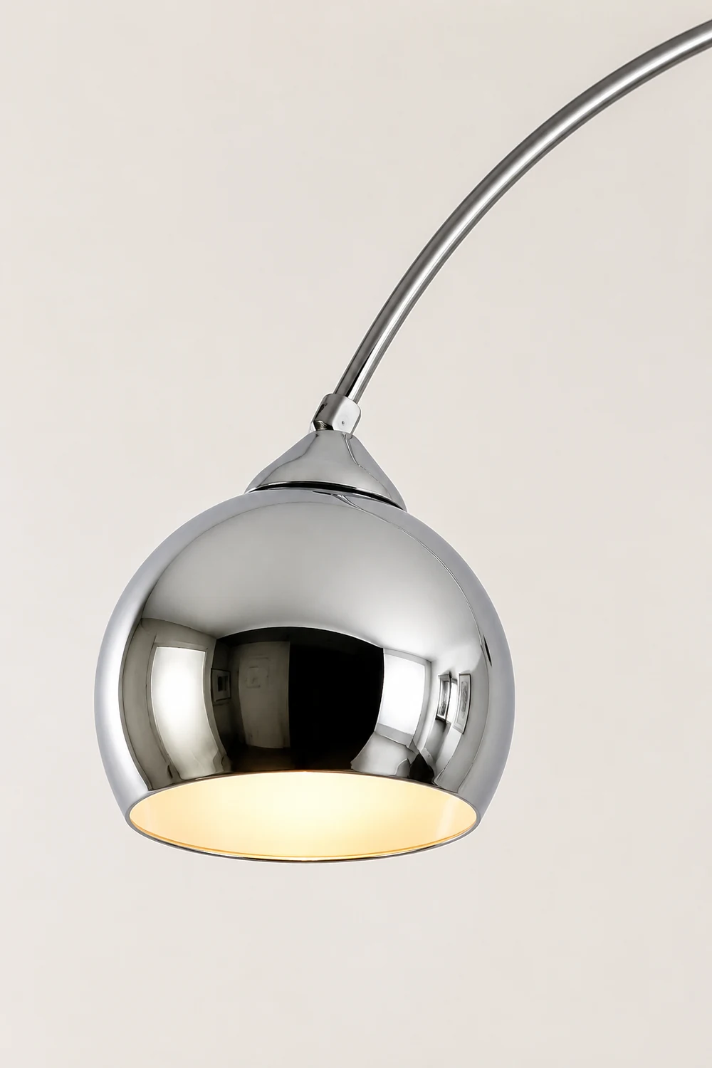 Salgado Angelrute Dimmbare Stehlampe, Chrom - Lumpaz