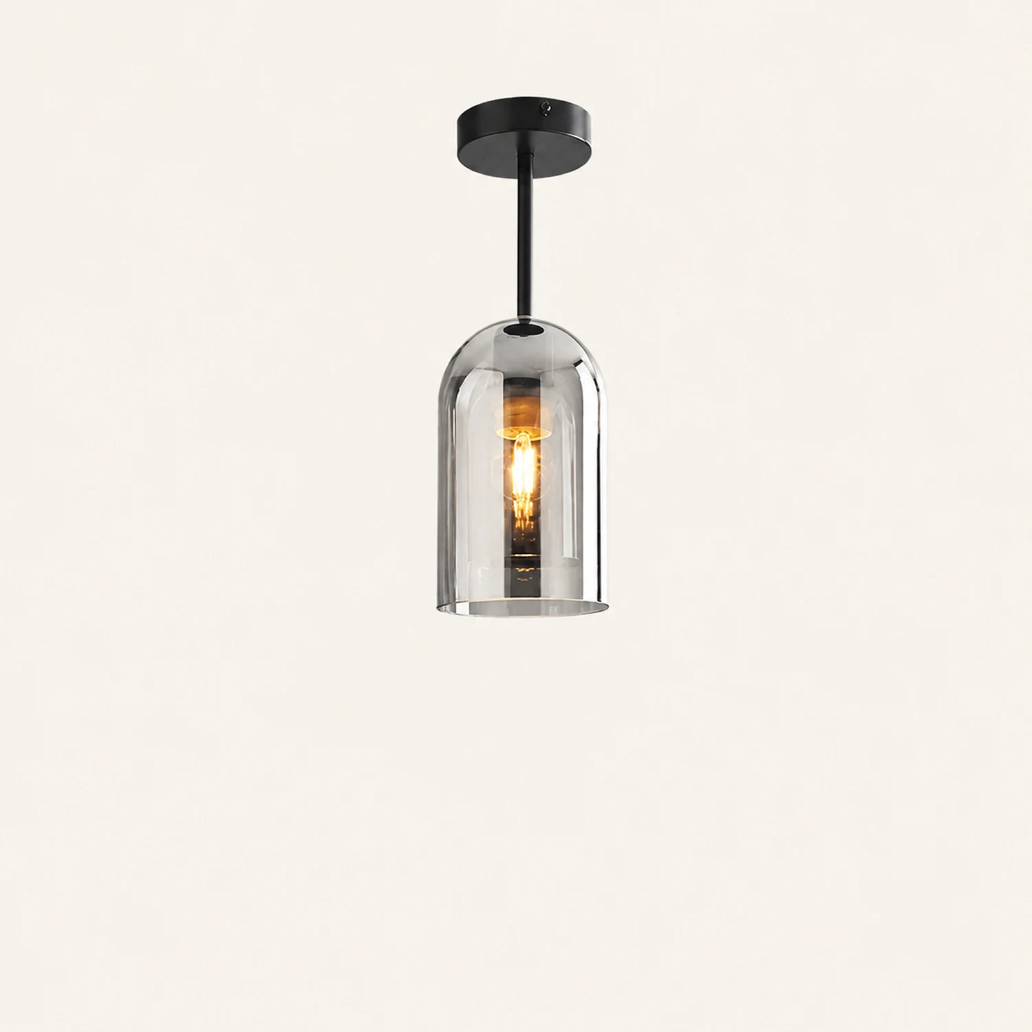 Sanna Deckenleuchte/Pendelleuchte 4 Stile Reines Kupfer&Glas - Lumpaz