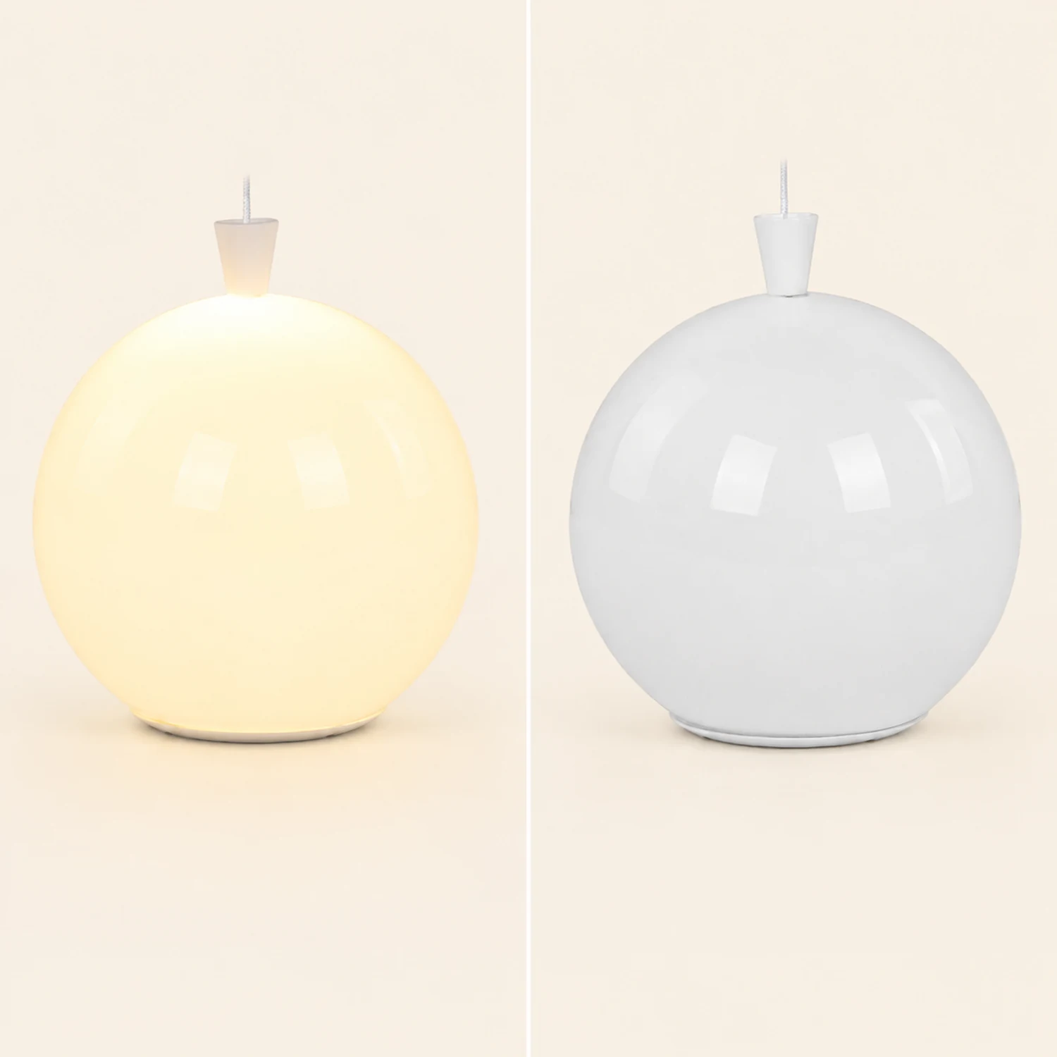 Fateh Ballon Flush Mount Deckenleuchte 5 Farbe, ∅20/25/30/35cm - Lumpaz