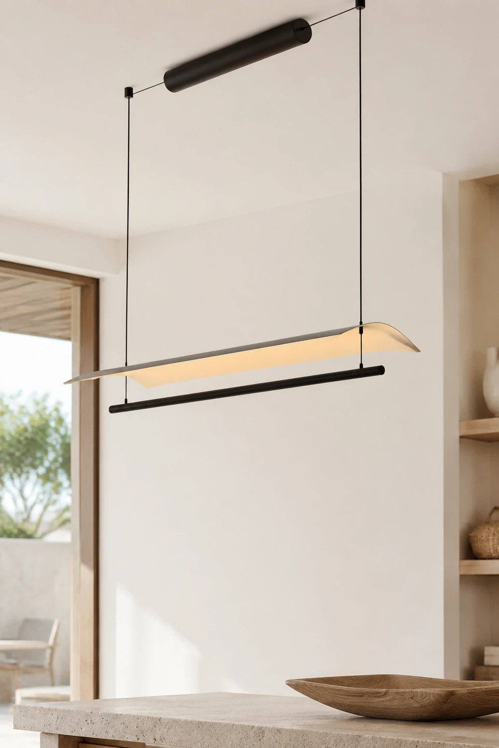 Edge Pendelleuchte, 30/59/99/118cm - Lumpaz