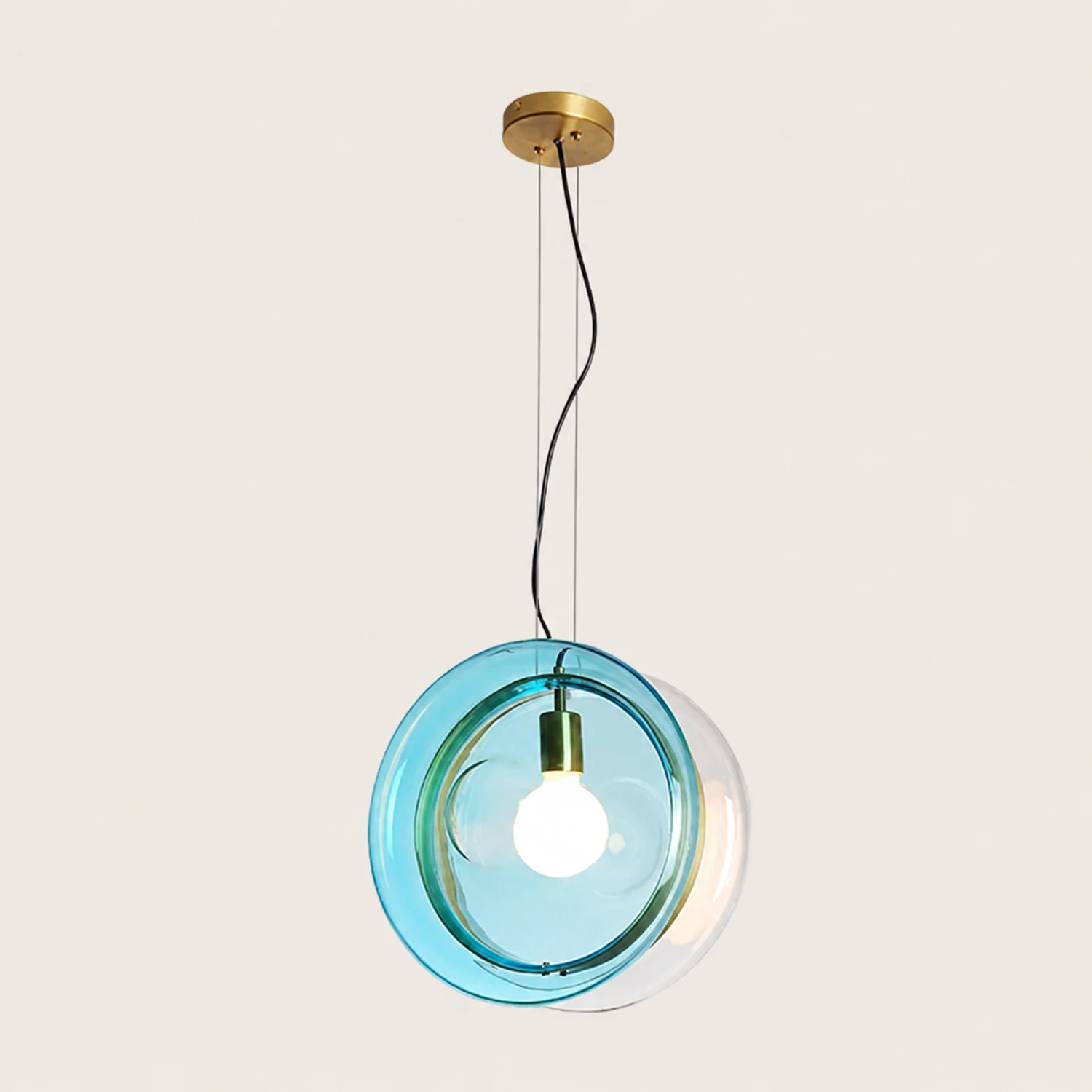 Hailie Pendelleuchte mit Design, 6 Farbe, ∅36CM - Lumpaz