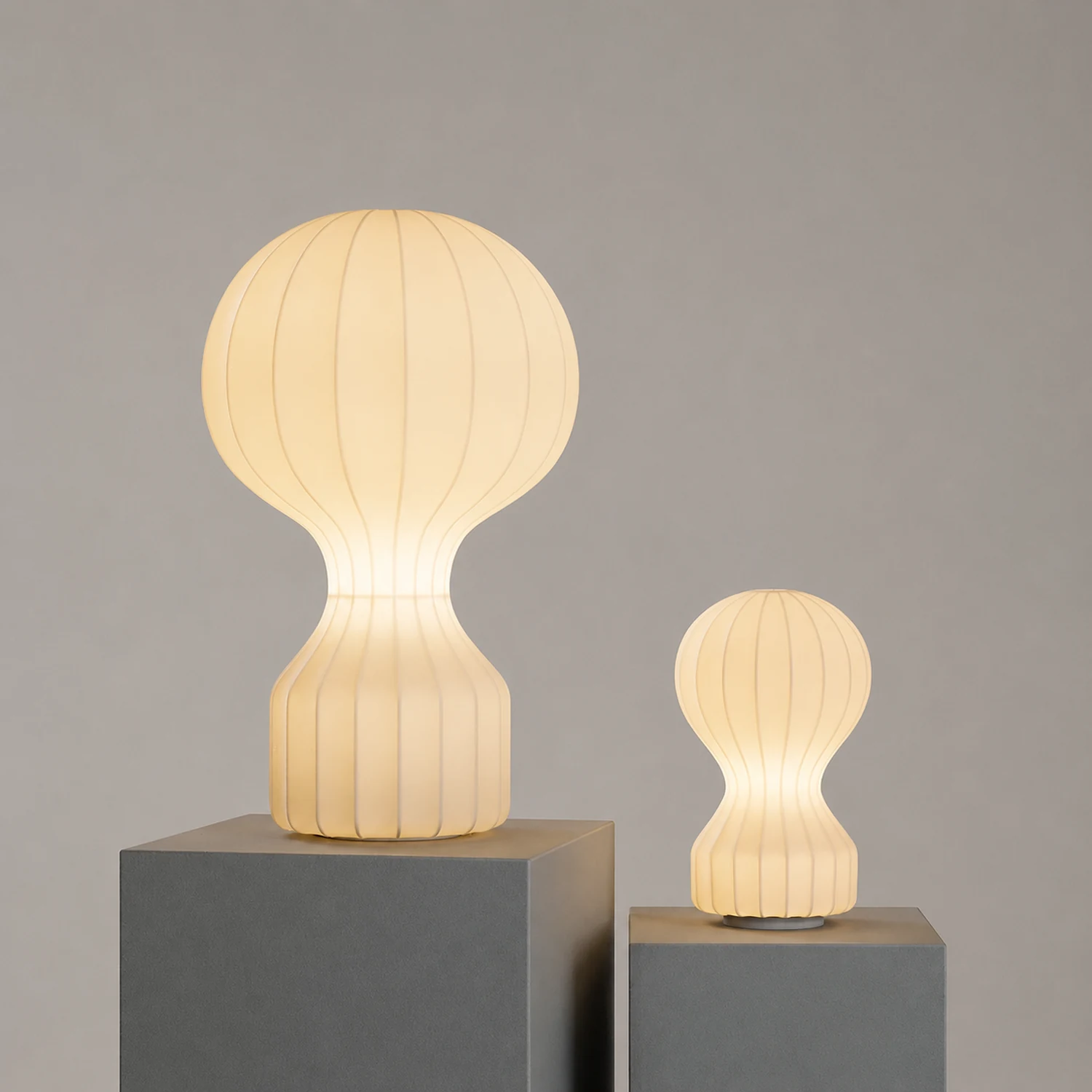Renée Tischleuchte, Kunstseide, ∅18/28/38cm - Lumpaz