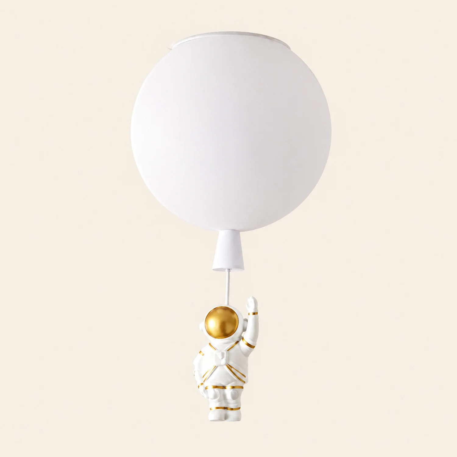 Fateh Astronaut Balloon Flush Mount Deckenleuchte 8 Farben, ∅25/30/35cm - Lumpaz
