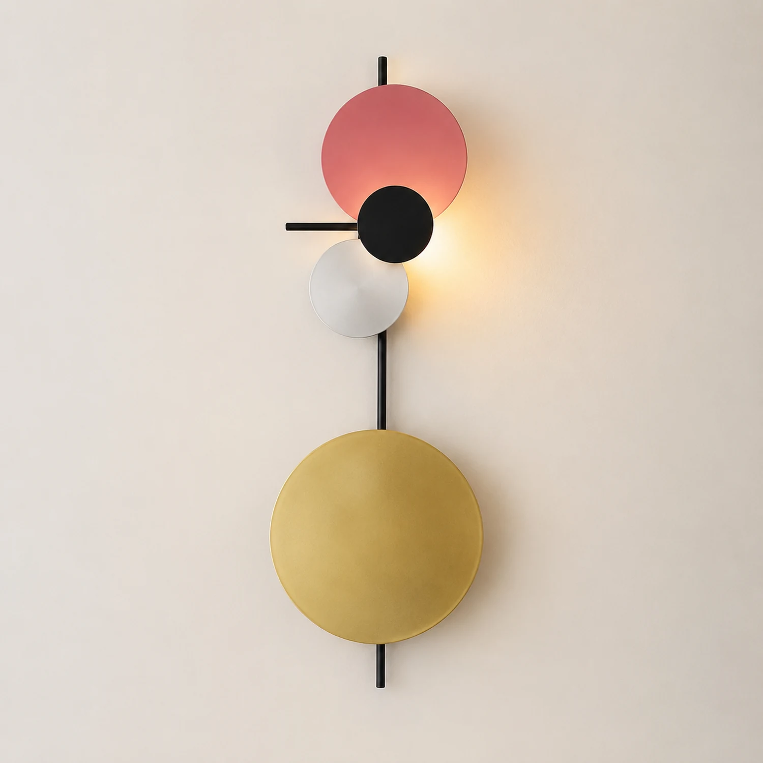 Emyr Wandleuchte, 4 Farben, S/L - Lumpaz