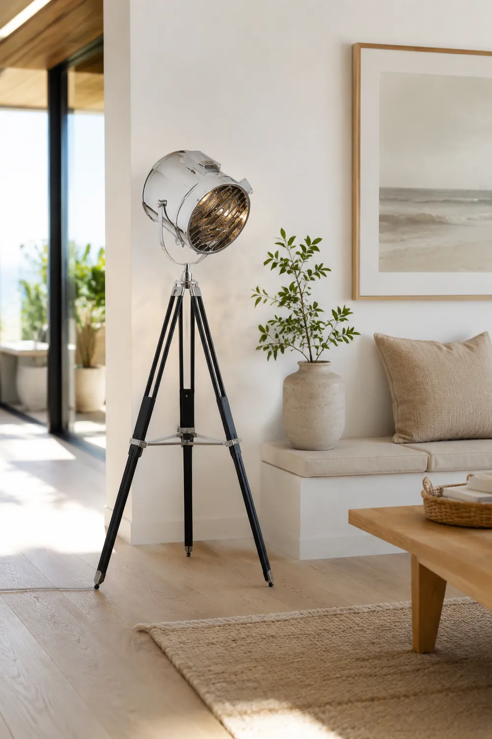 Salgado Searchlight Stativ Stehleuchte, 4 Farbe - Lumpaz