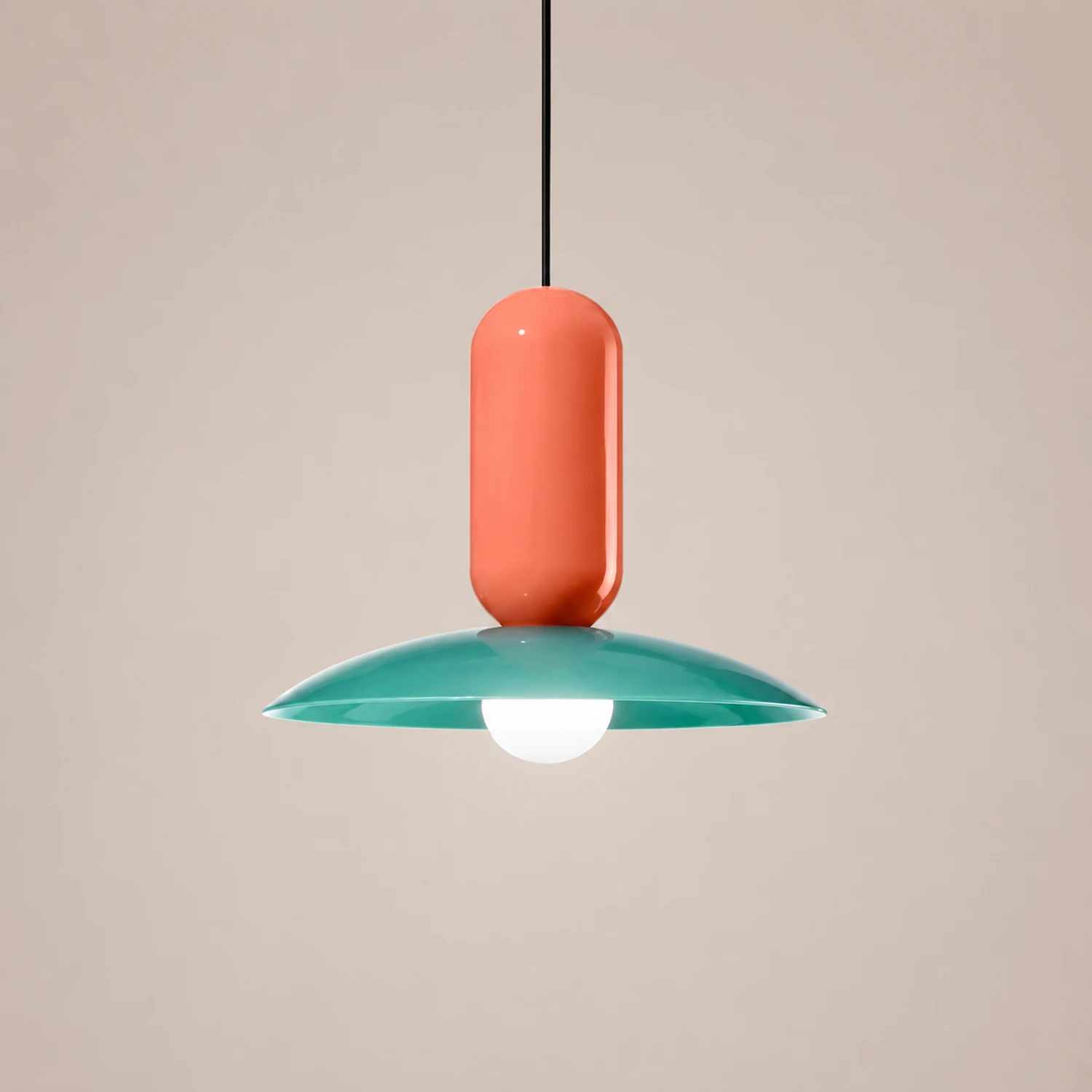 Morandi Bunte Pendelleuchte, 3 Farben, ∅30/40CM - Lumpaz