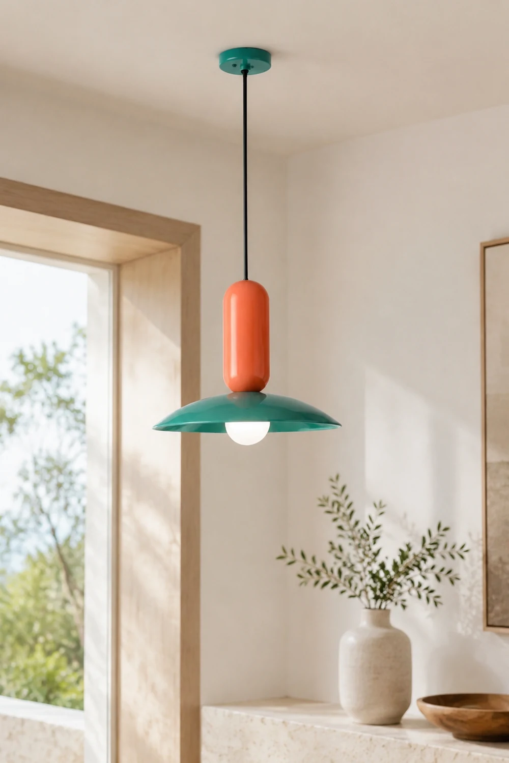 Morandi Bunte Pendelleuchte, 3 Farben, ∅30/40CM - Lumpaz